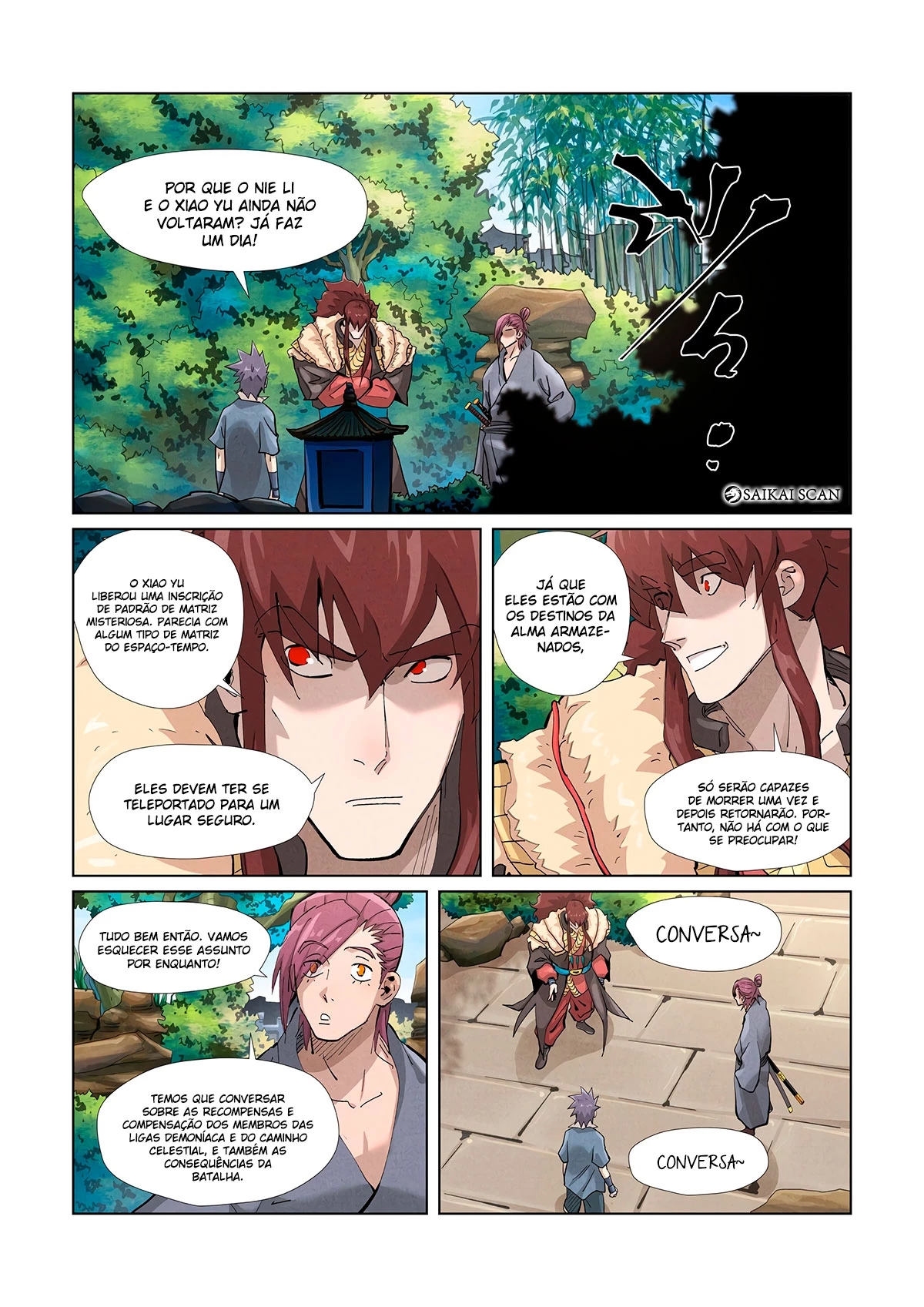 Read Contos de Demônios e Deuses PT Manga Online
