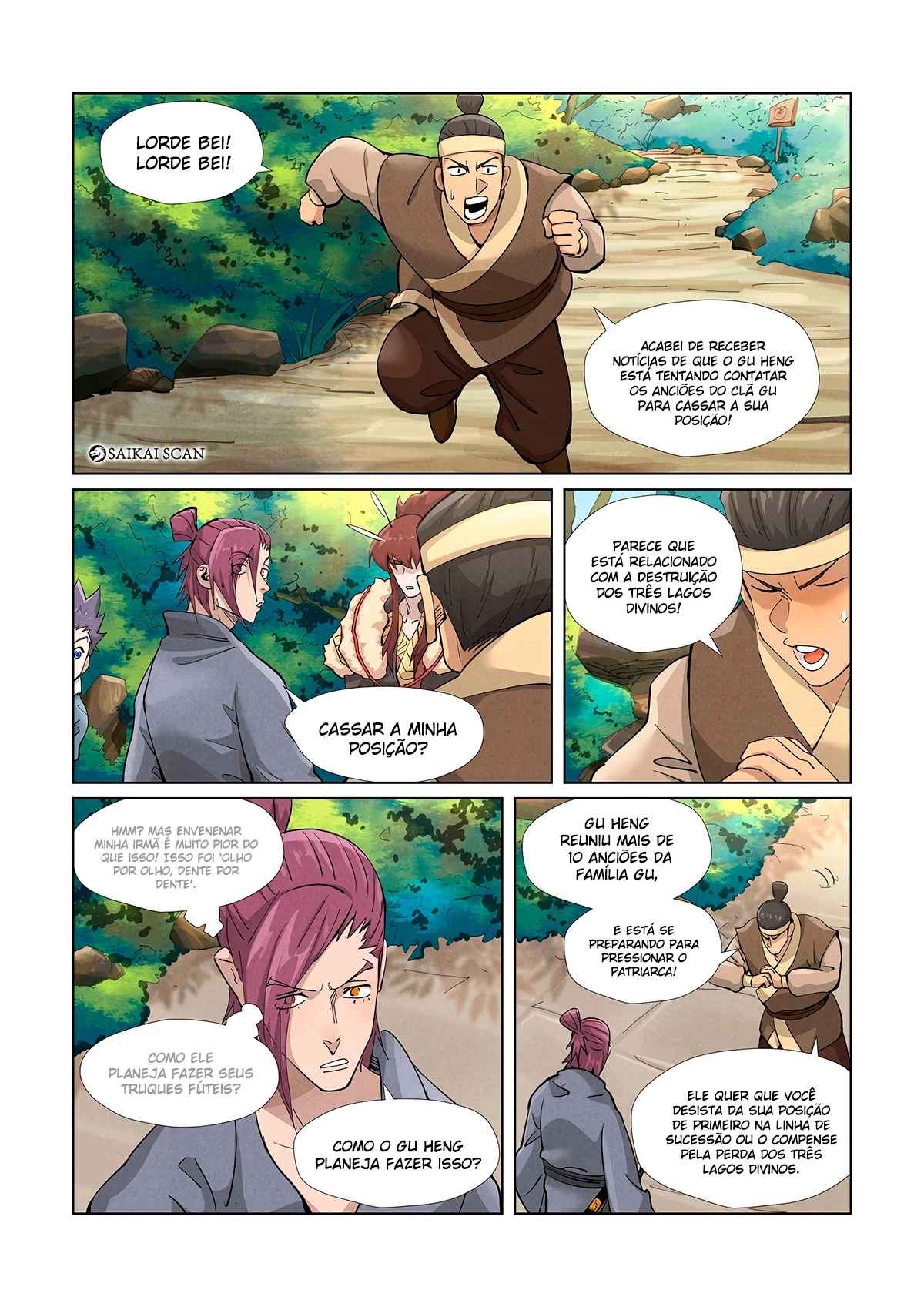 Read Contos de Demônios e Deuses PT Manga Online