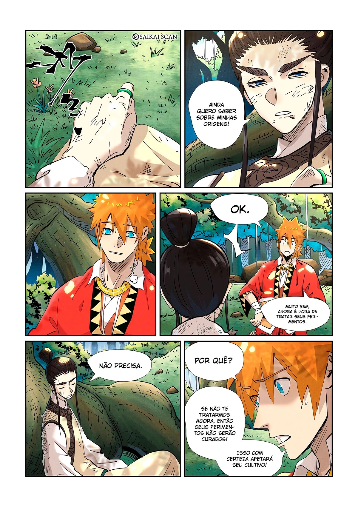 Read Contos de Demônios e Deuses PT Manga Online