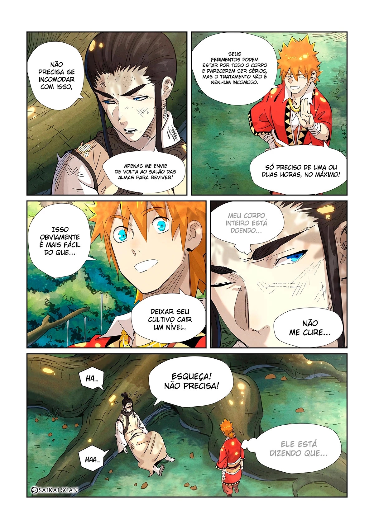 Read Contos de Demônios e Deuses PT Manga Online