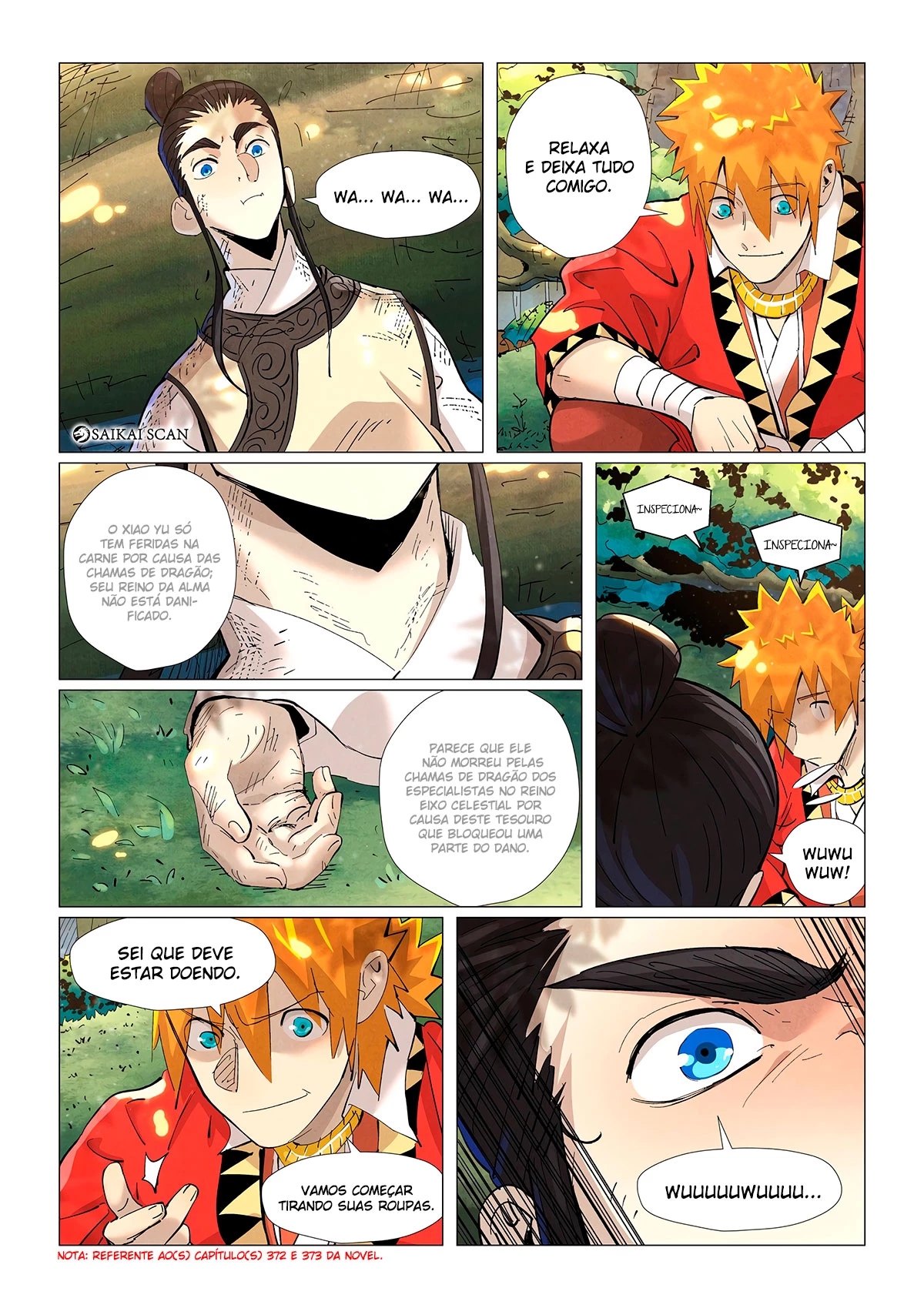 Read Contos de Demônios e Deuses PT Manga Online