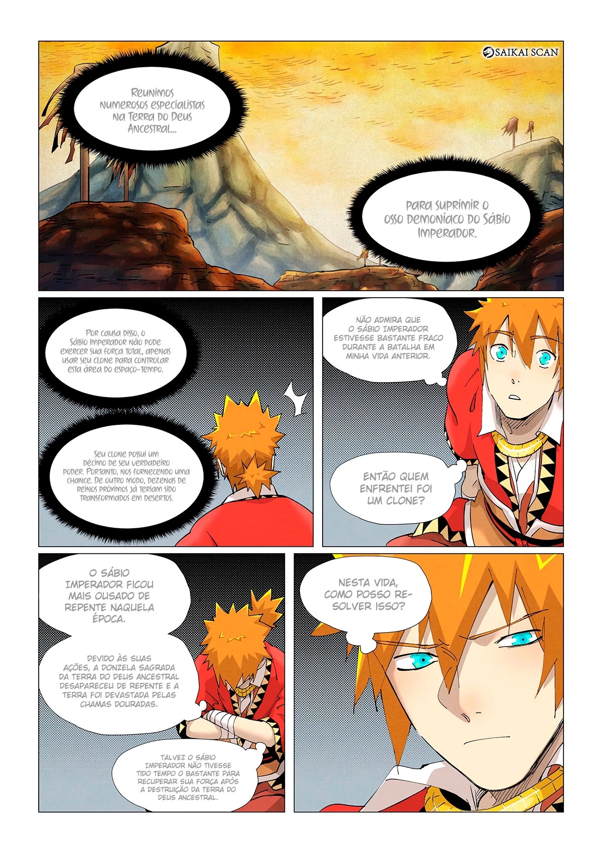 Read Contos de Demônios e Deuses PT Manga Online