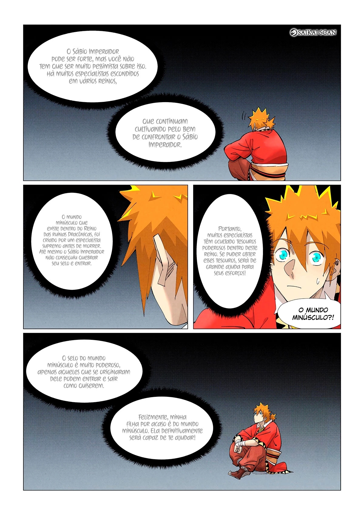 Read Contos de Demônios e Deuses PT Manga Online