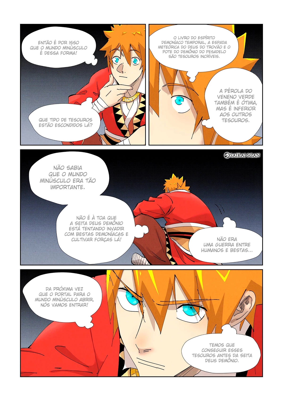 Read Contos de Demônios e Deuses PT Manga Online