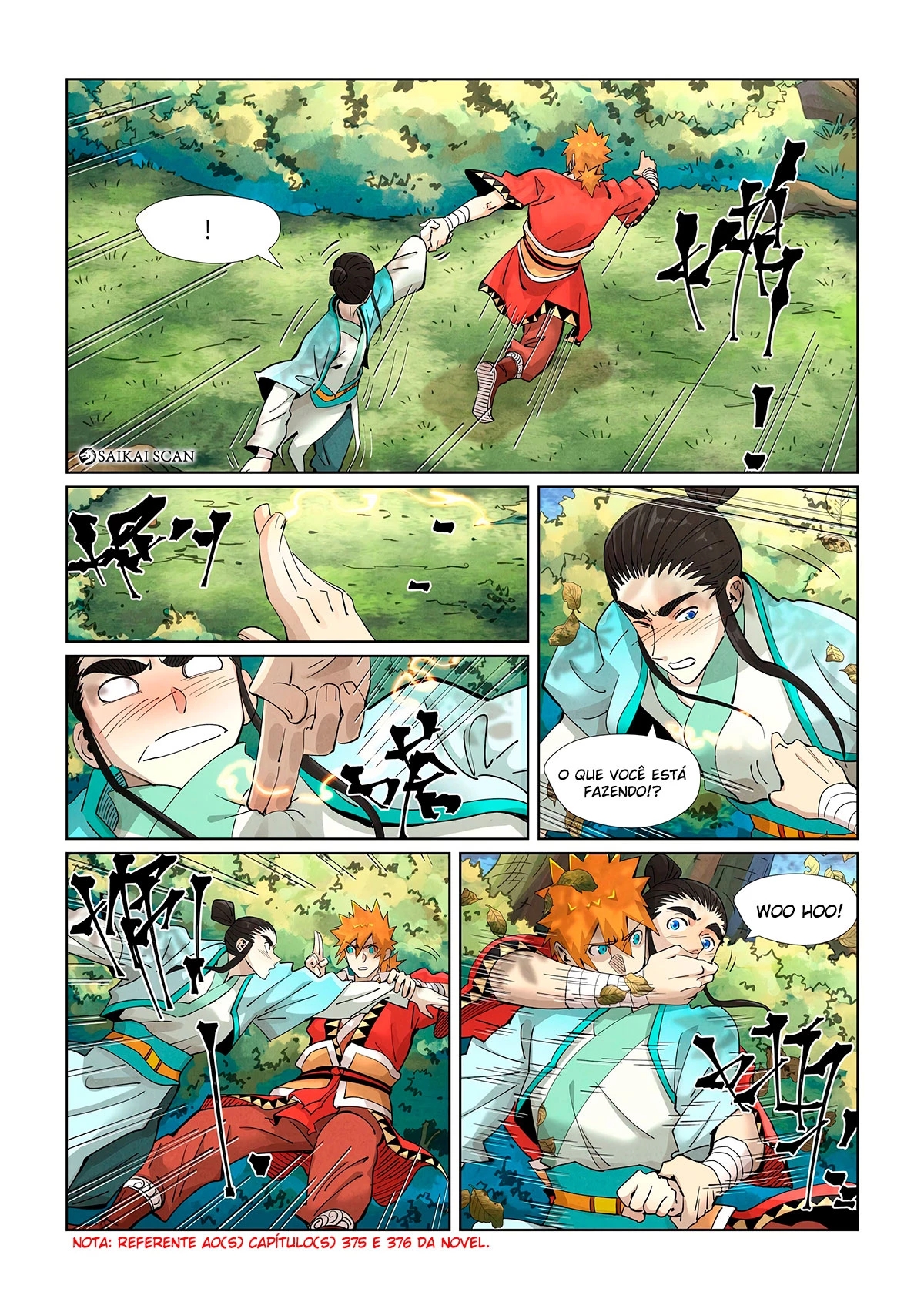 Read Contos de Demônios e Deuses PT Manga Online