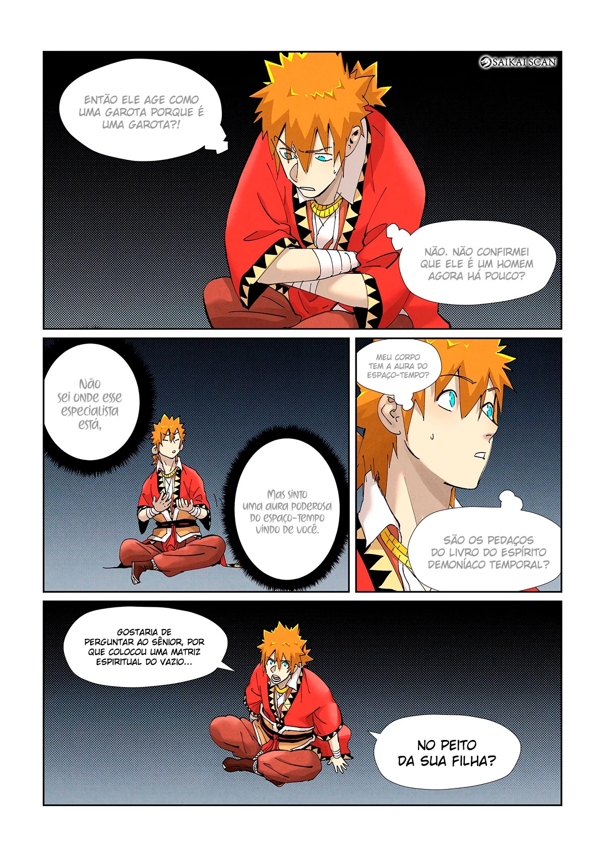 Read Contos de Demônios e Deuses PT Manga Online