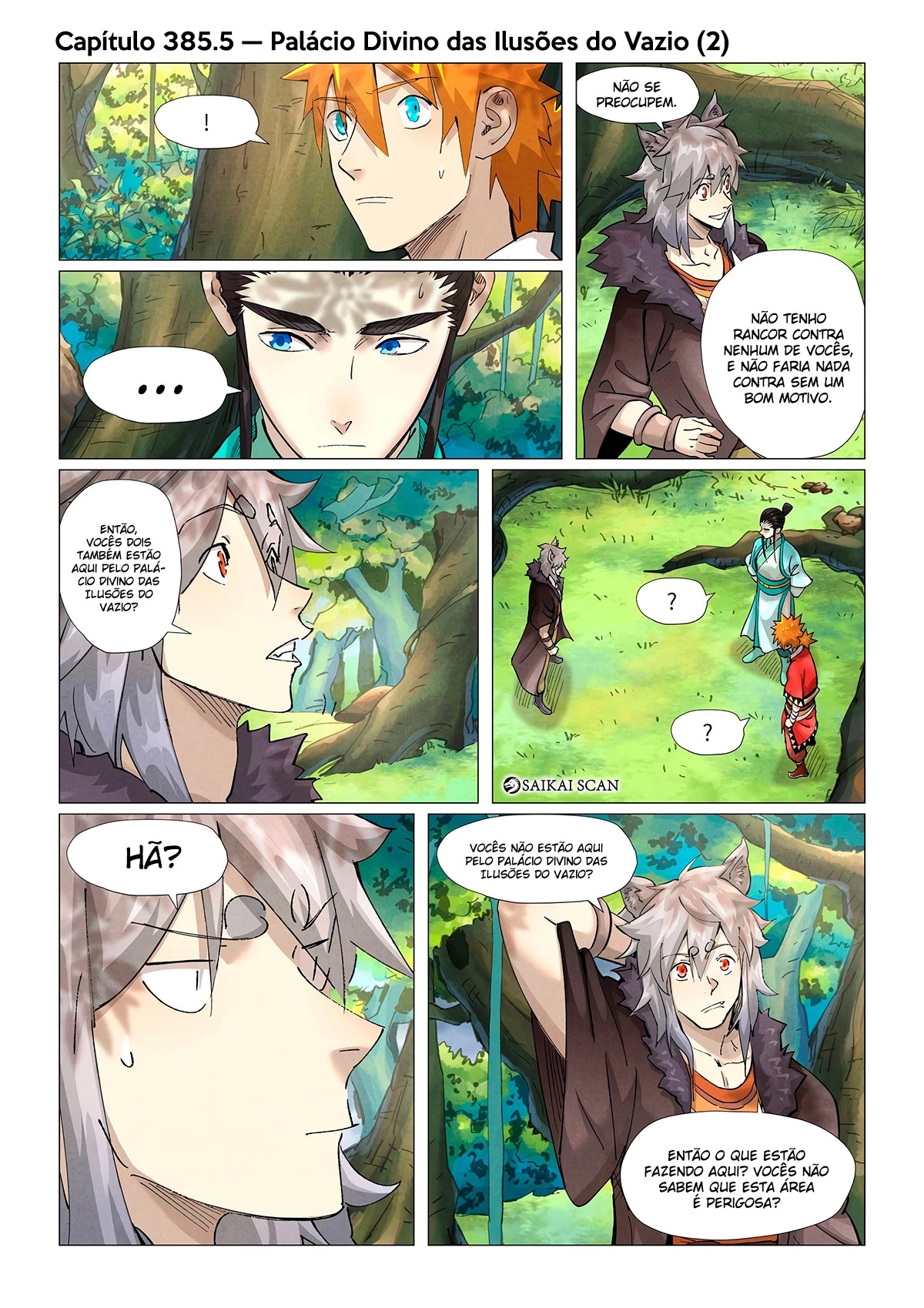 Read Contos de Demônios e Deuses PT Manga Online