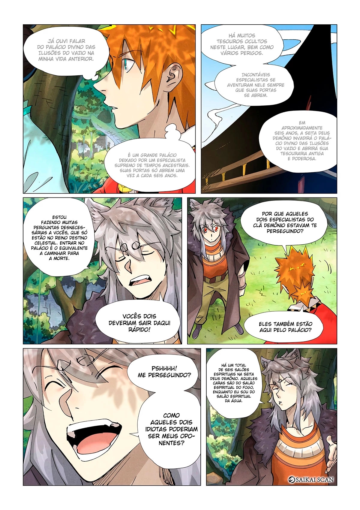 Read Contos de Demônios e Deuses PT Manga Online