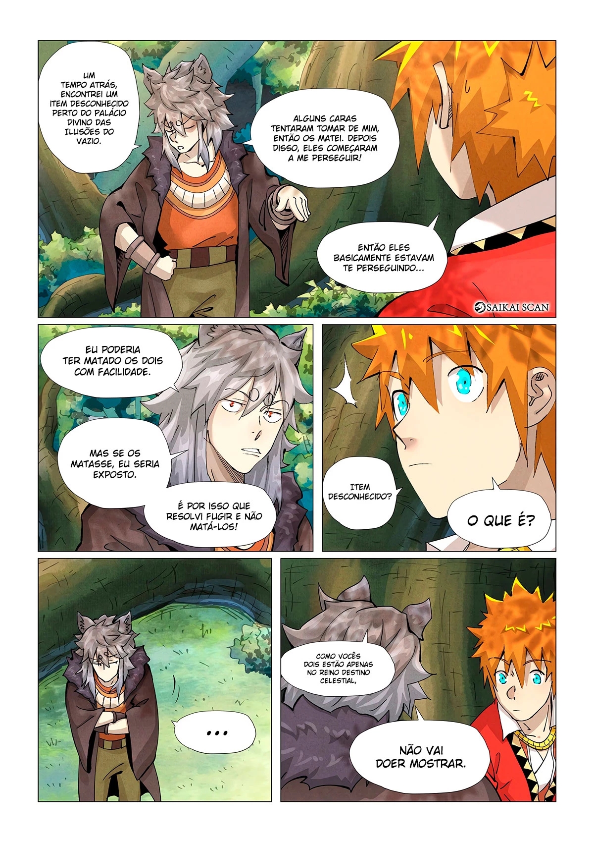 Read Contos de Demônios e Deuses PT Manga Online