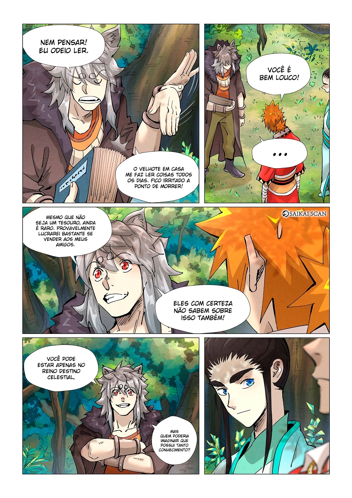 Read Contos de Demônios e Deuses PT Manga Online