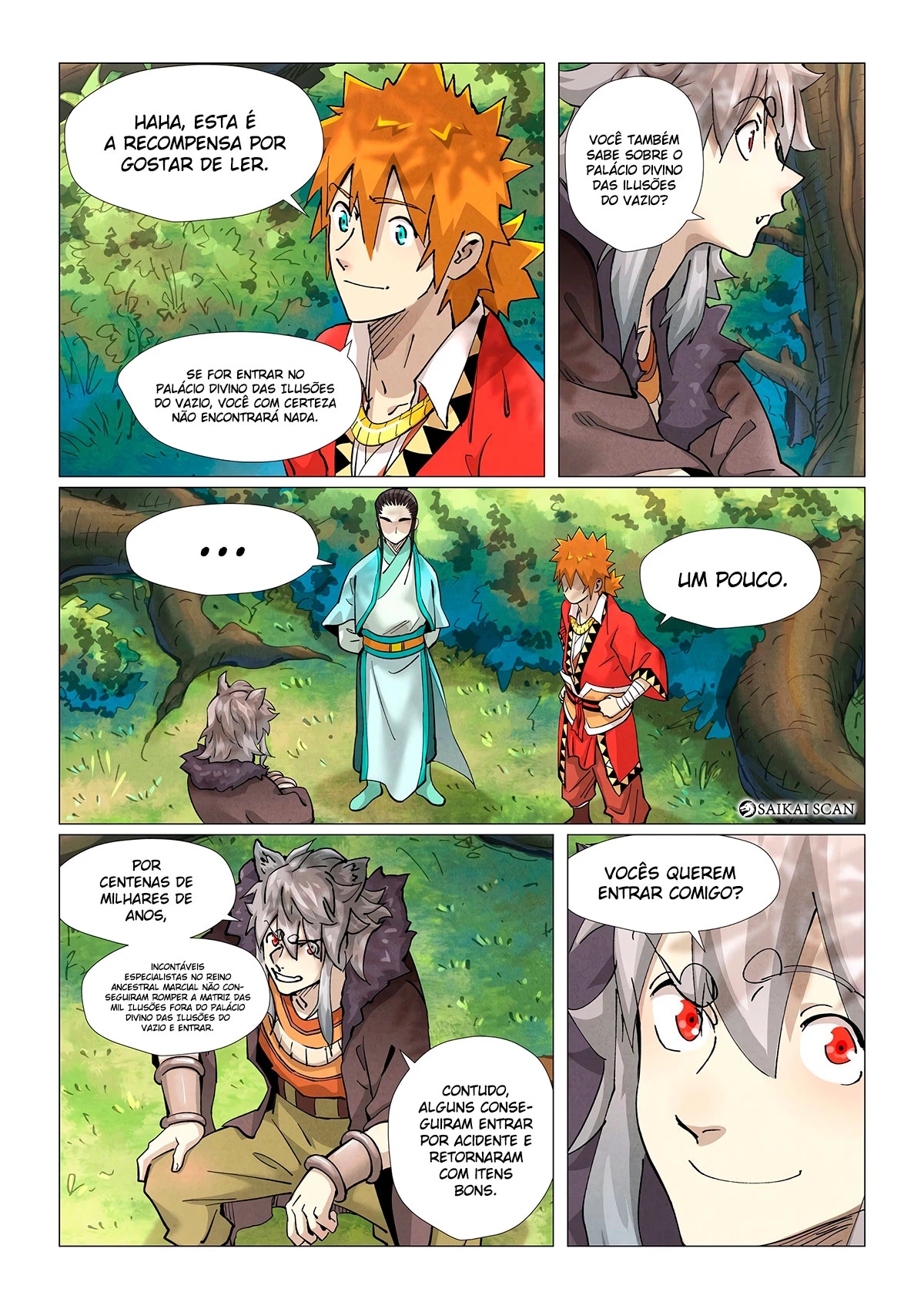 Read Contos de Demônios e Deuses PT Manga Online