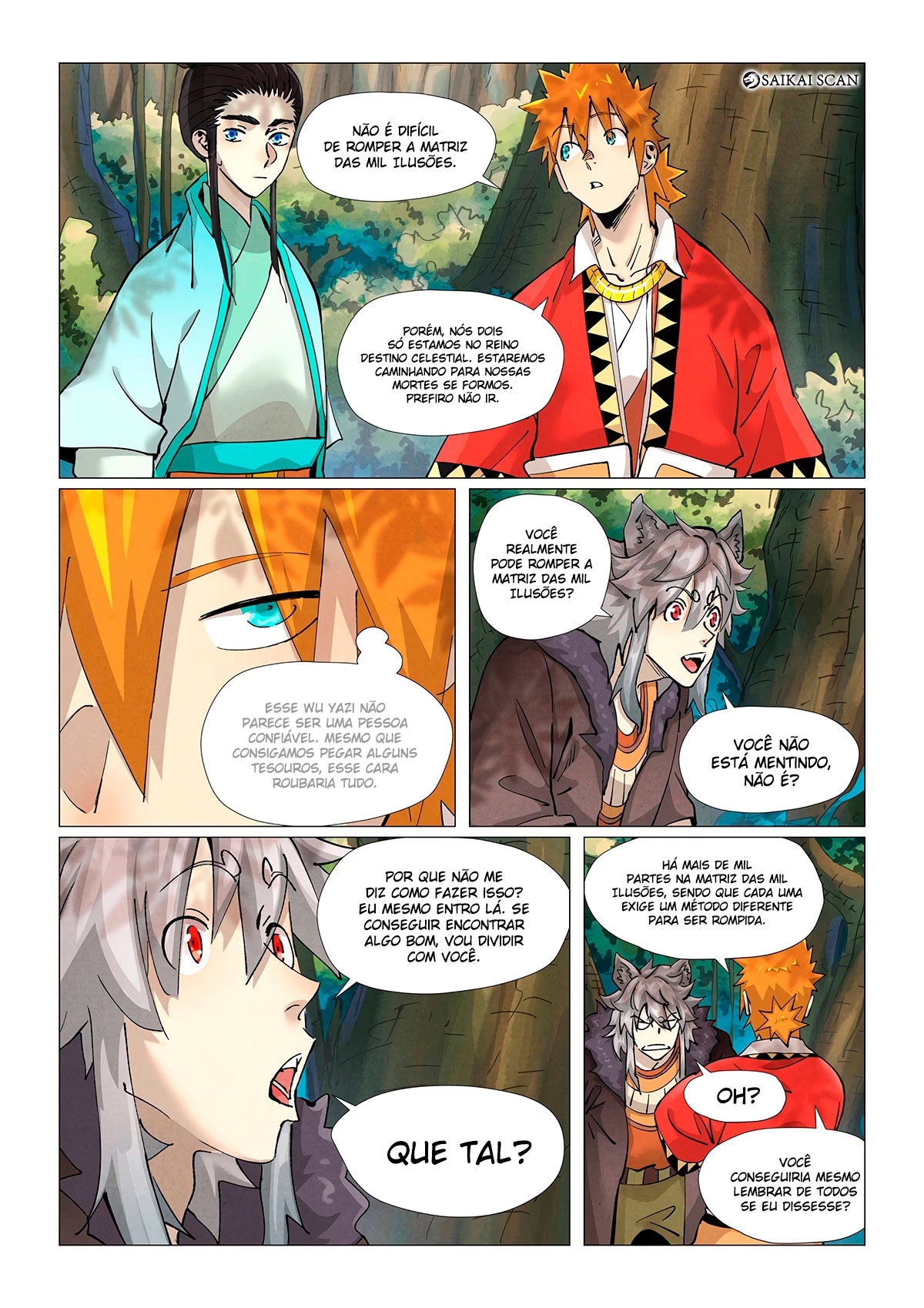Read Contos de Demônios e Deuses PT Manga Online