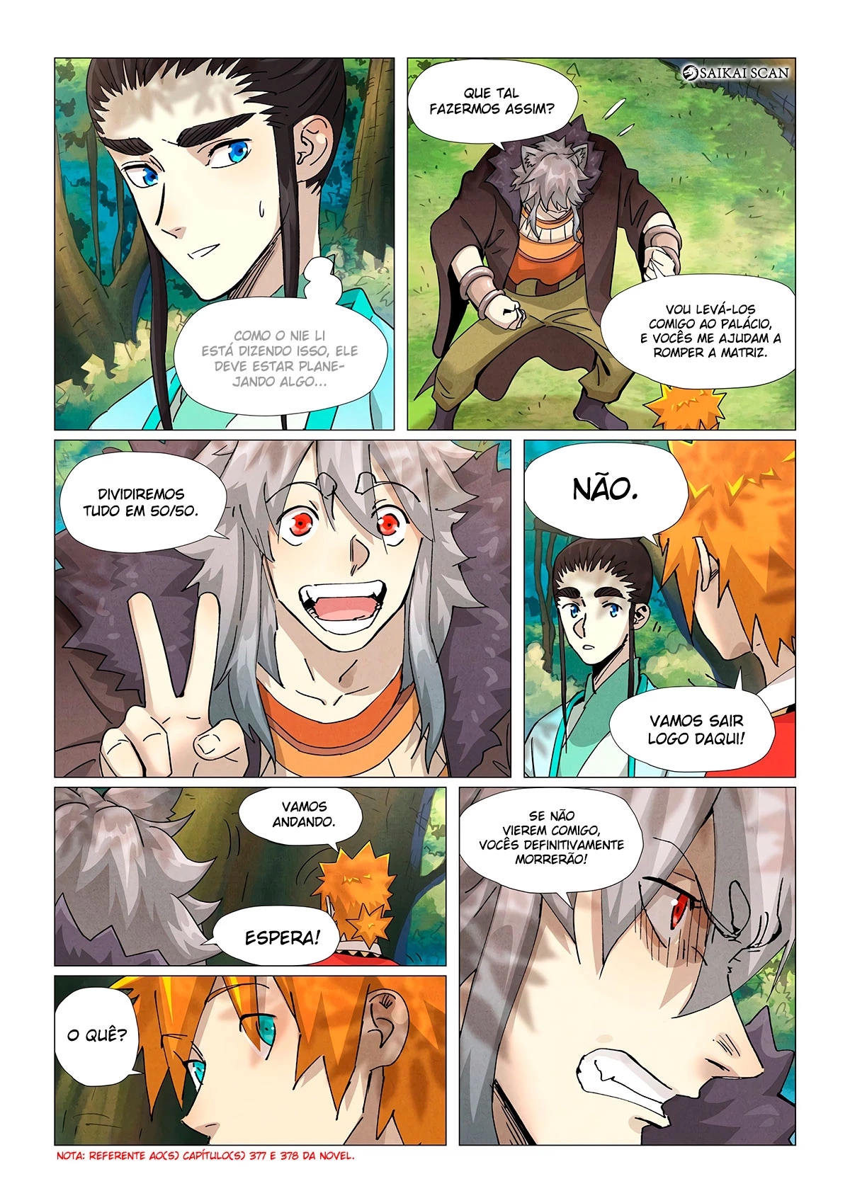 Read Contos de Demônios e Deuses PT Manga Online