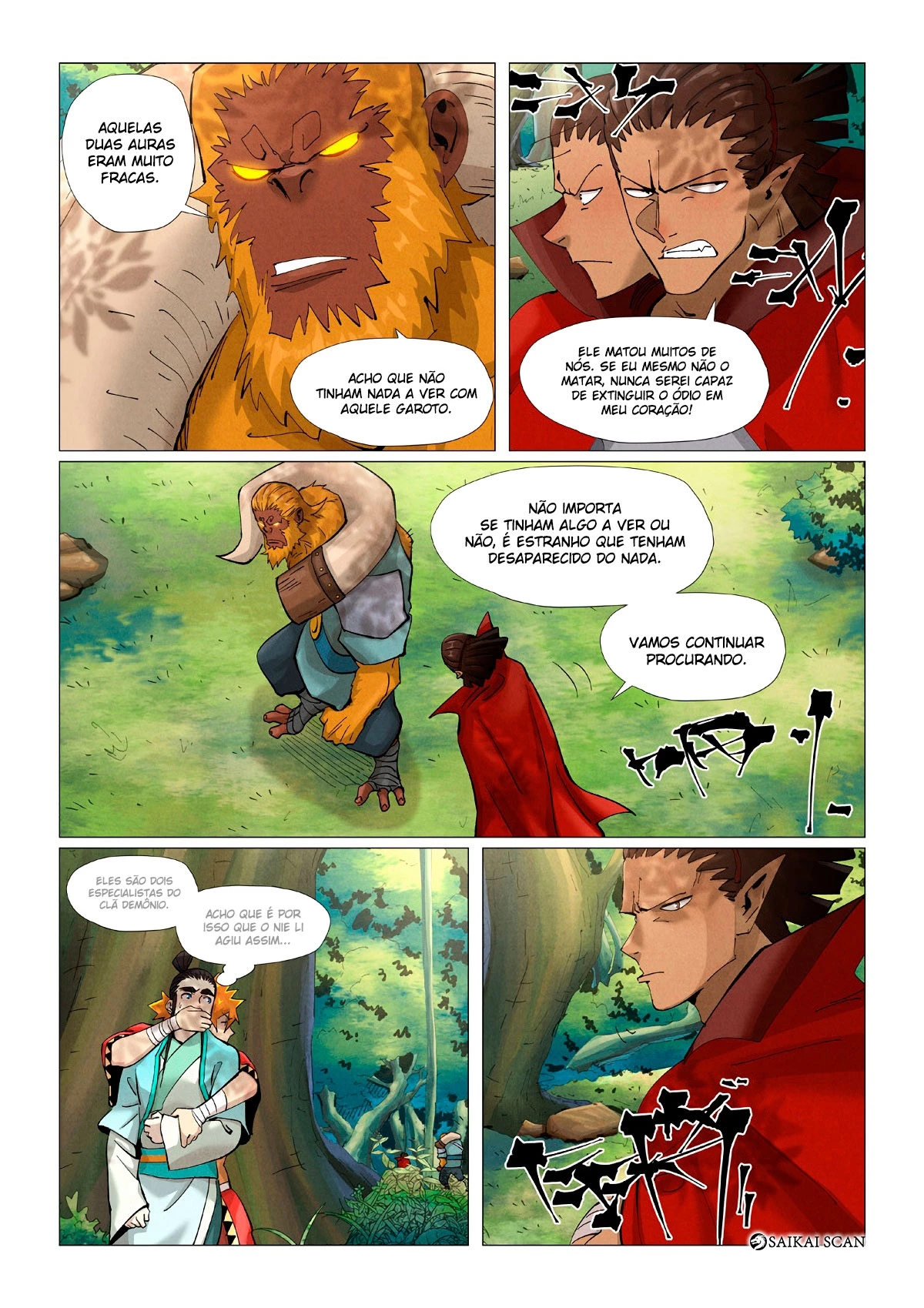 Read Contos de Demônios e Deuses PT Manga Online