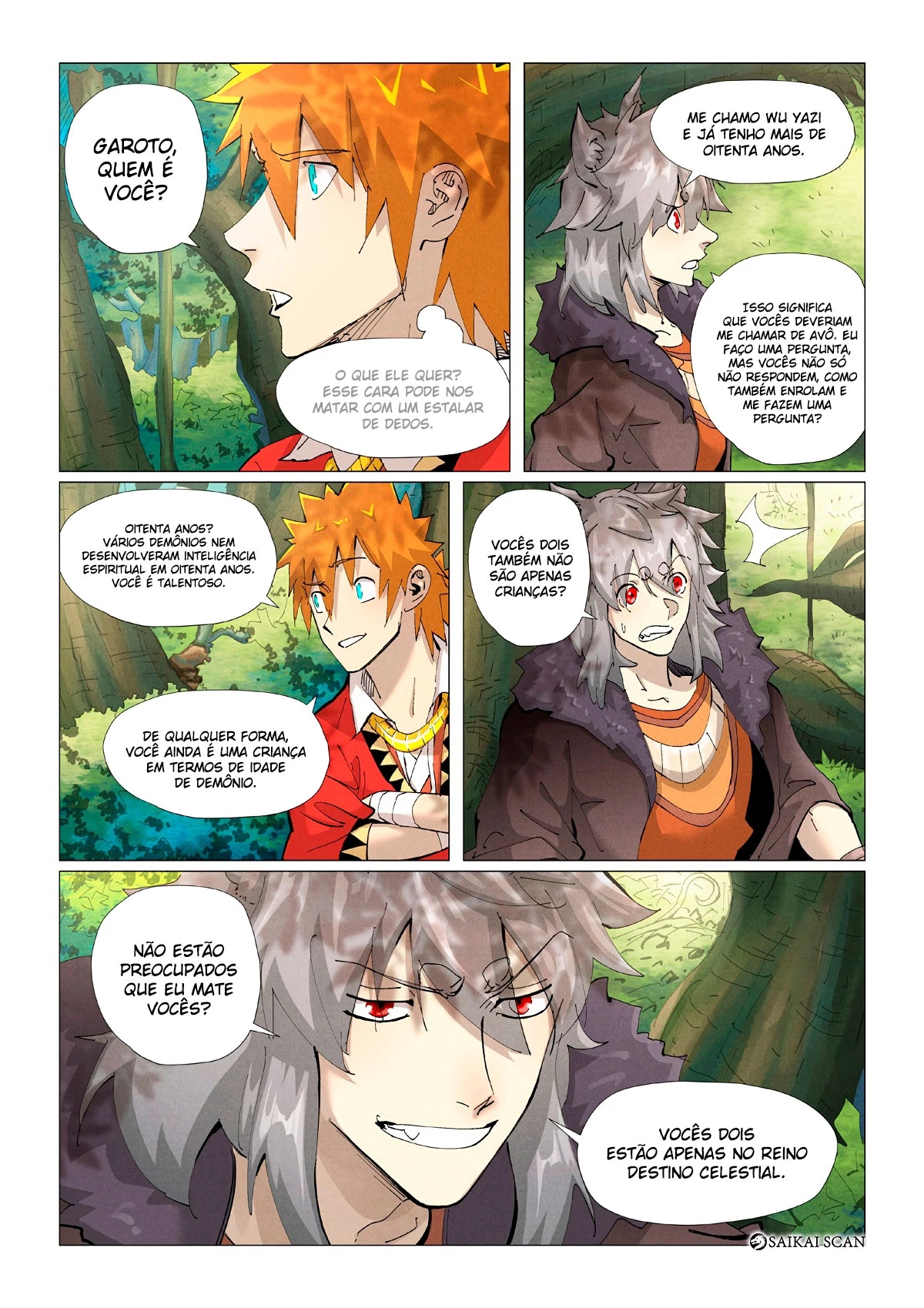 Read Contos de Demônios e Deuses PT Manga Online