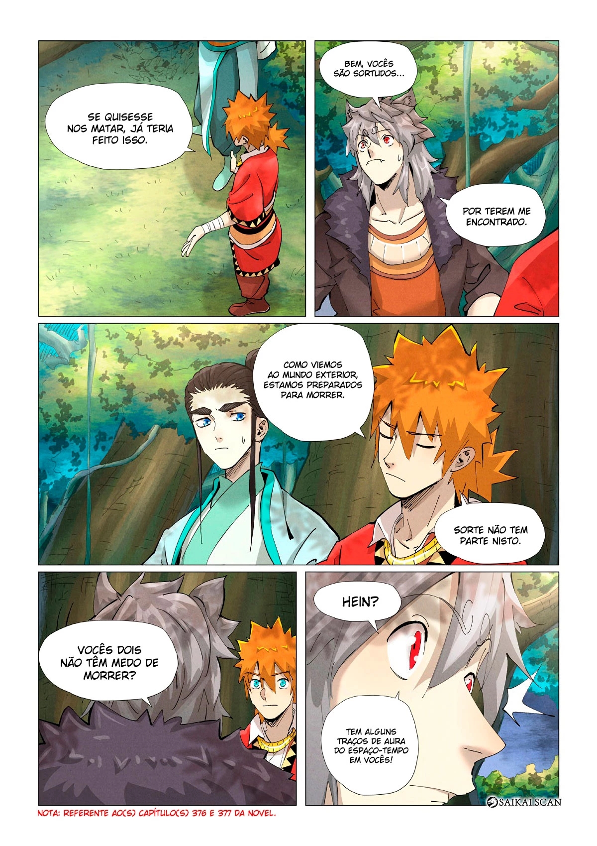 Read Contos de Demônios e Deuses PT Manga Online