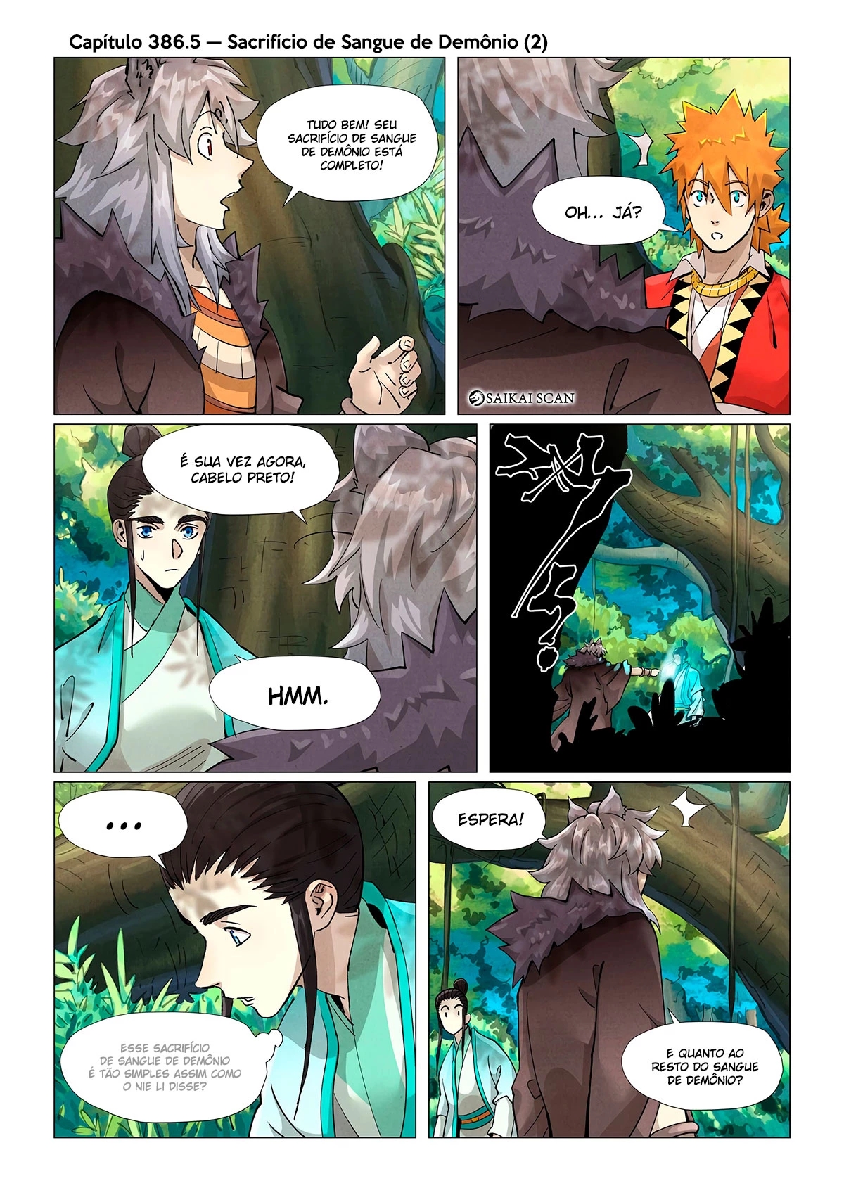 Read Contos de Demônios e Deuses PT Manga Online