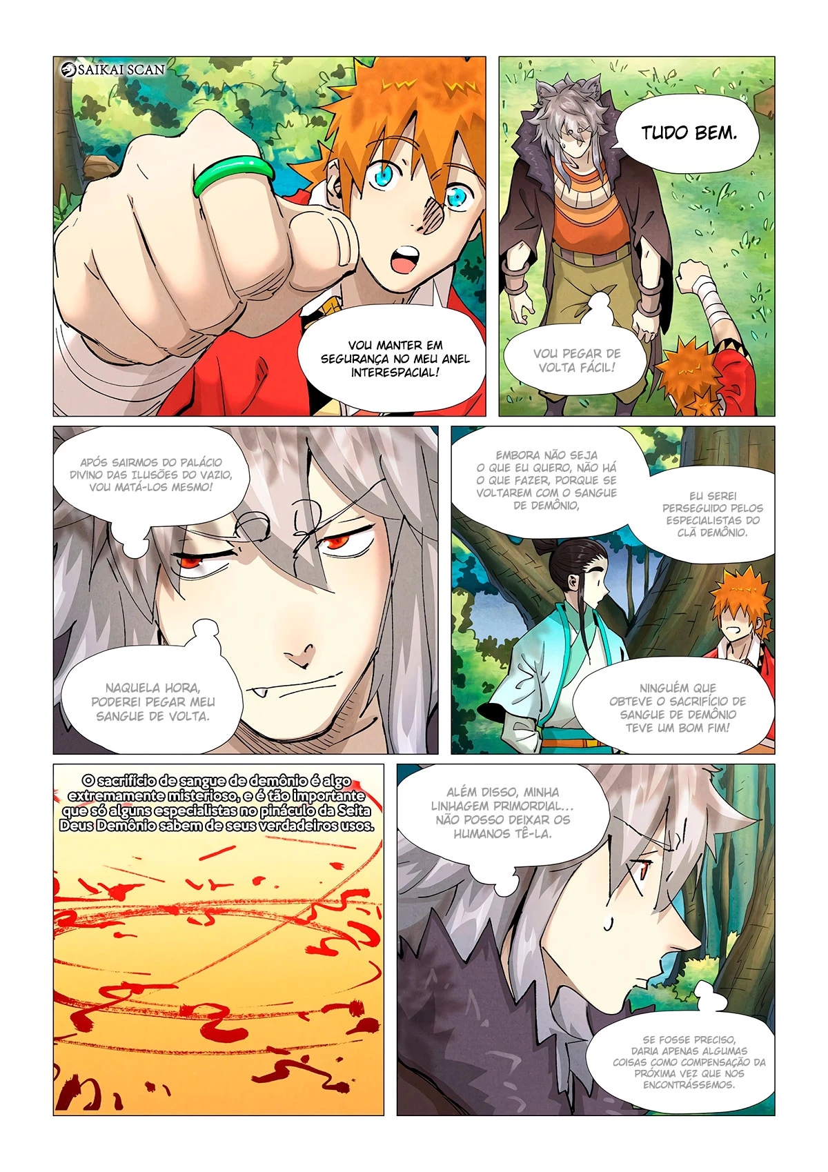 Read Contos de Demônios e Deuses PT Manga Online