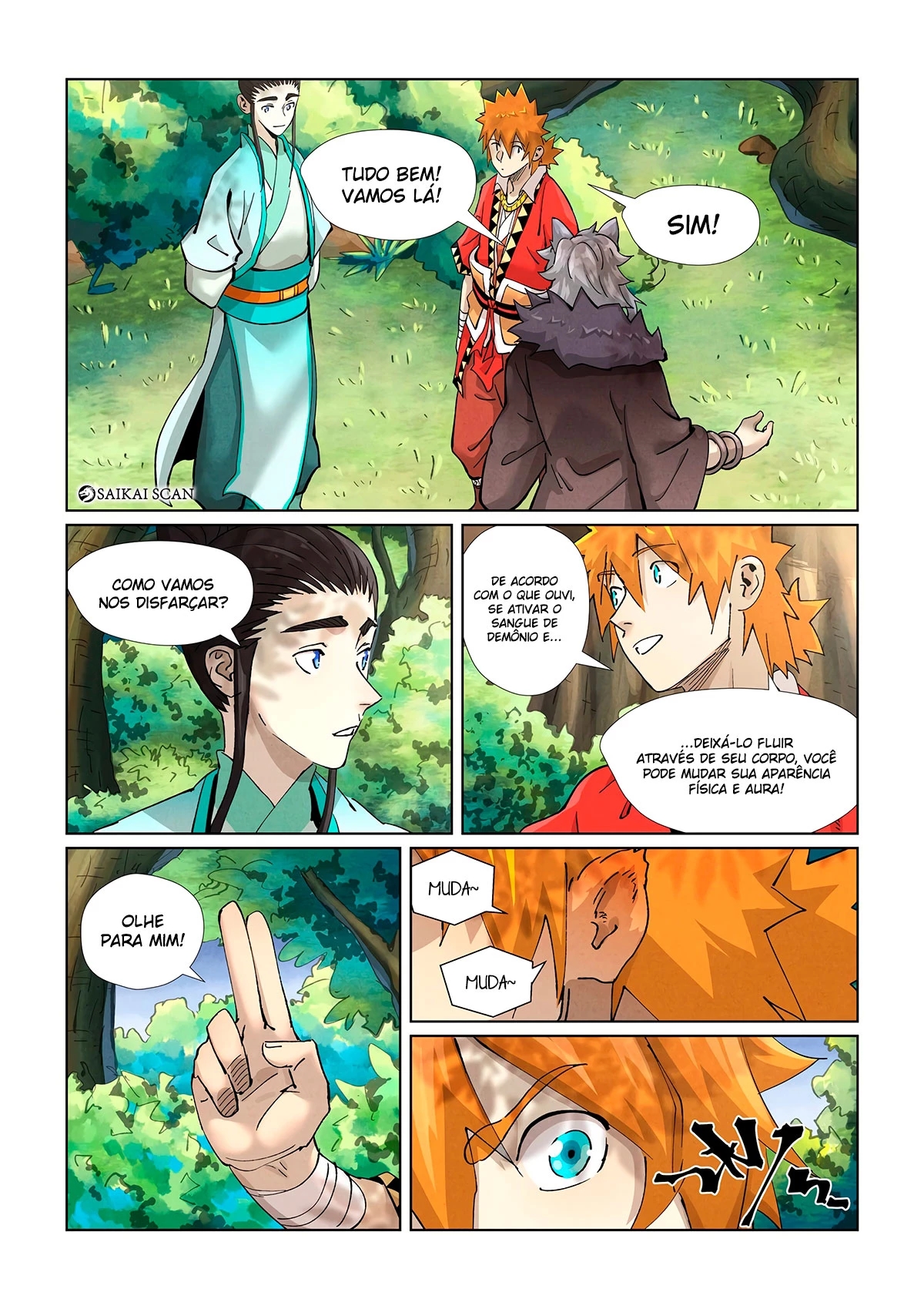 Read Contos de Demônios e Deuses PT Manga Online