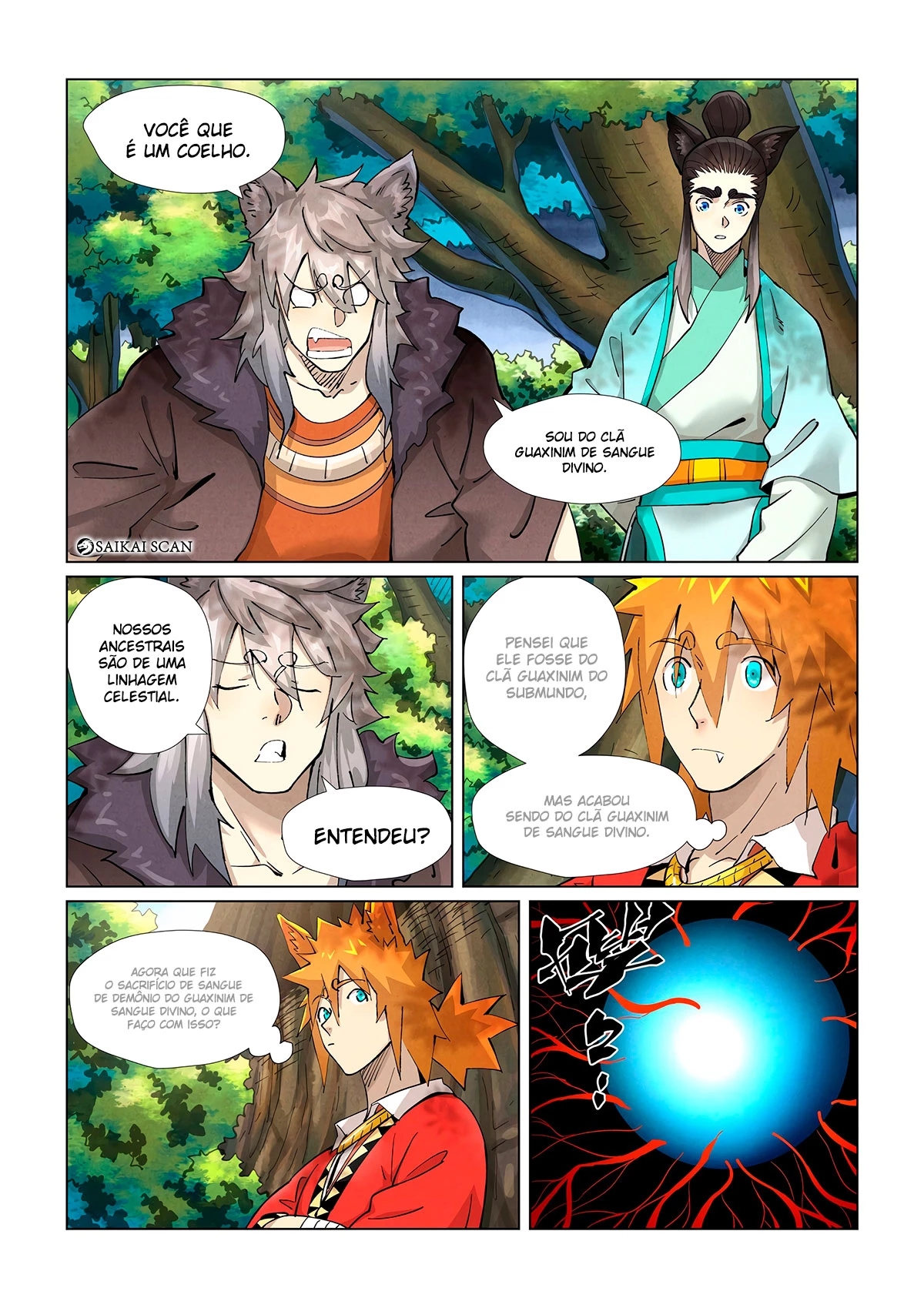 Read Contos de Demônios e Deuses PT Manga Online