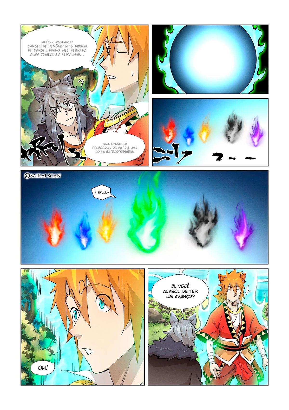 Read Contos de Demônios e Deuses PT Manga Online