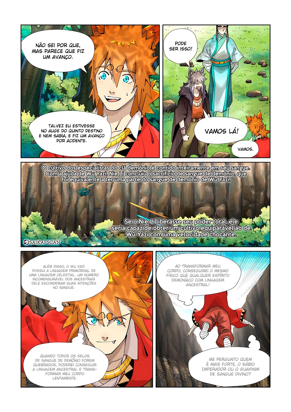 Read Contos de Demônios e Deuses PT Manga Online