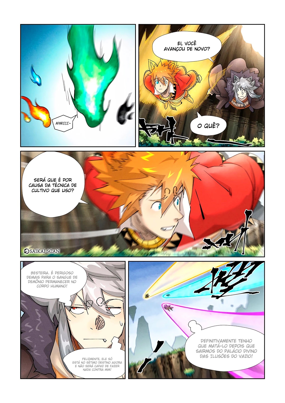 Read Contos de Demônios e Deuses PT Manga Online