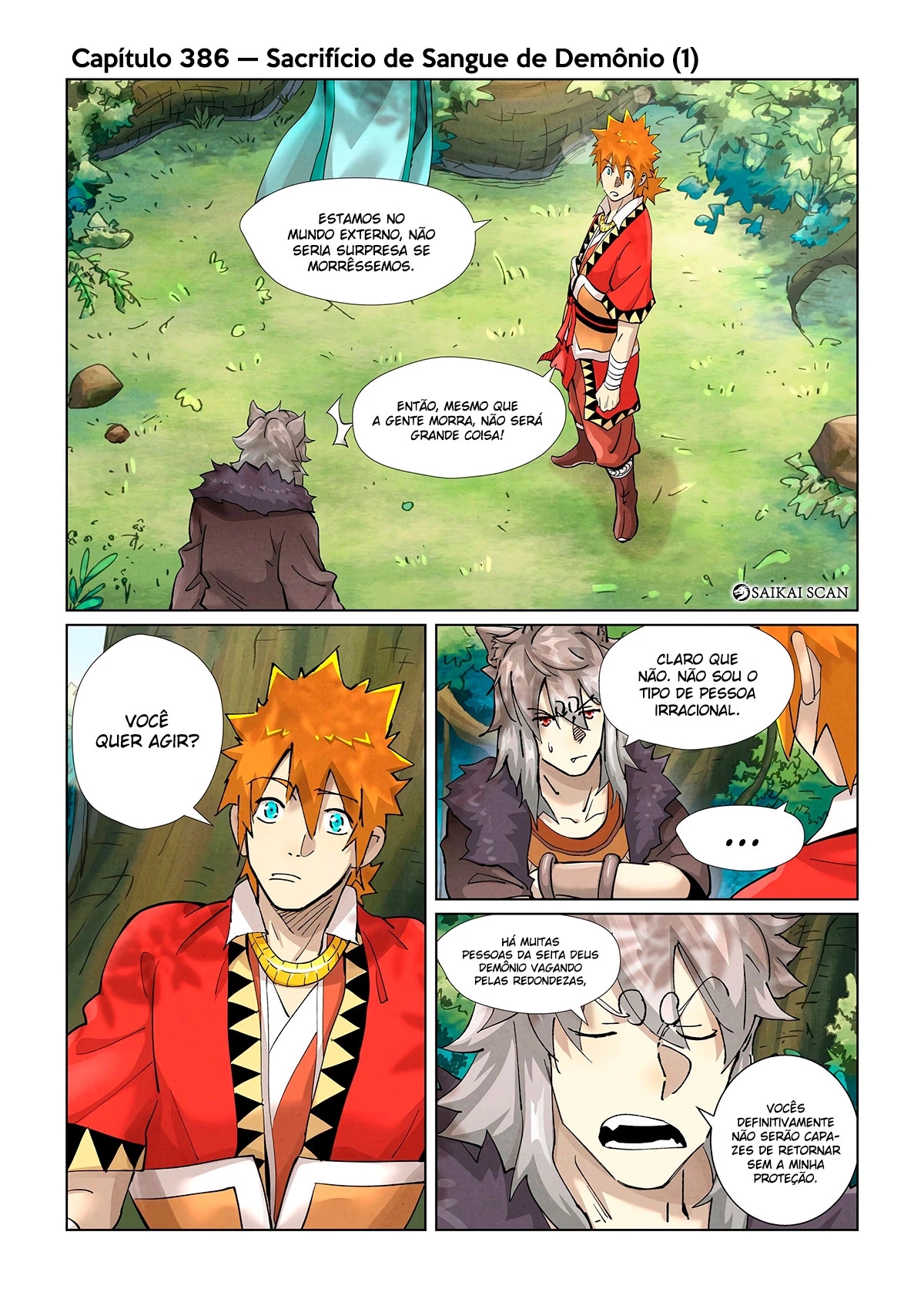 Read Contos de Demônios e Deuses PT Manga Online