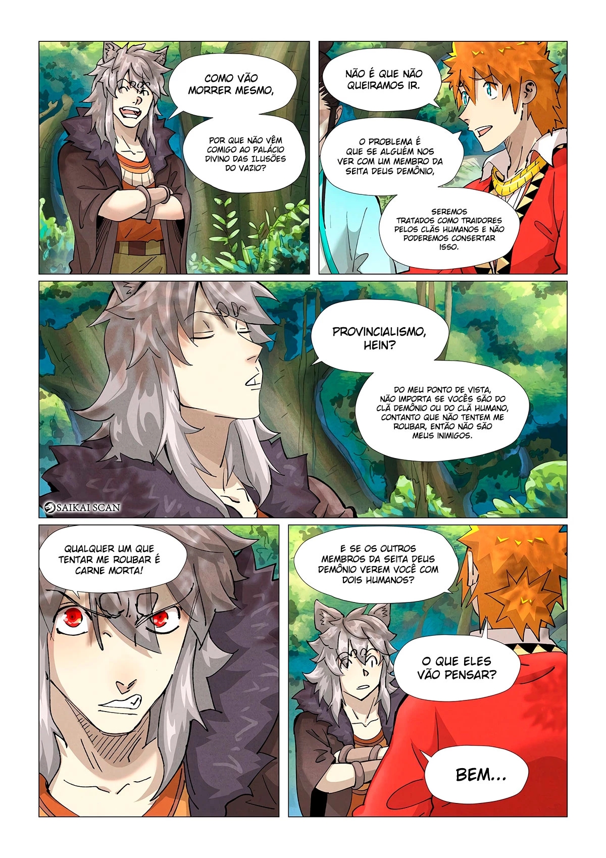 Read Contos de Demônios e Deuses PT Manga Online