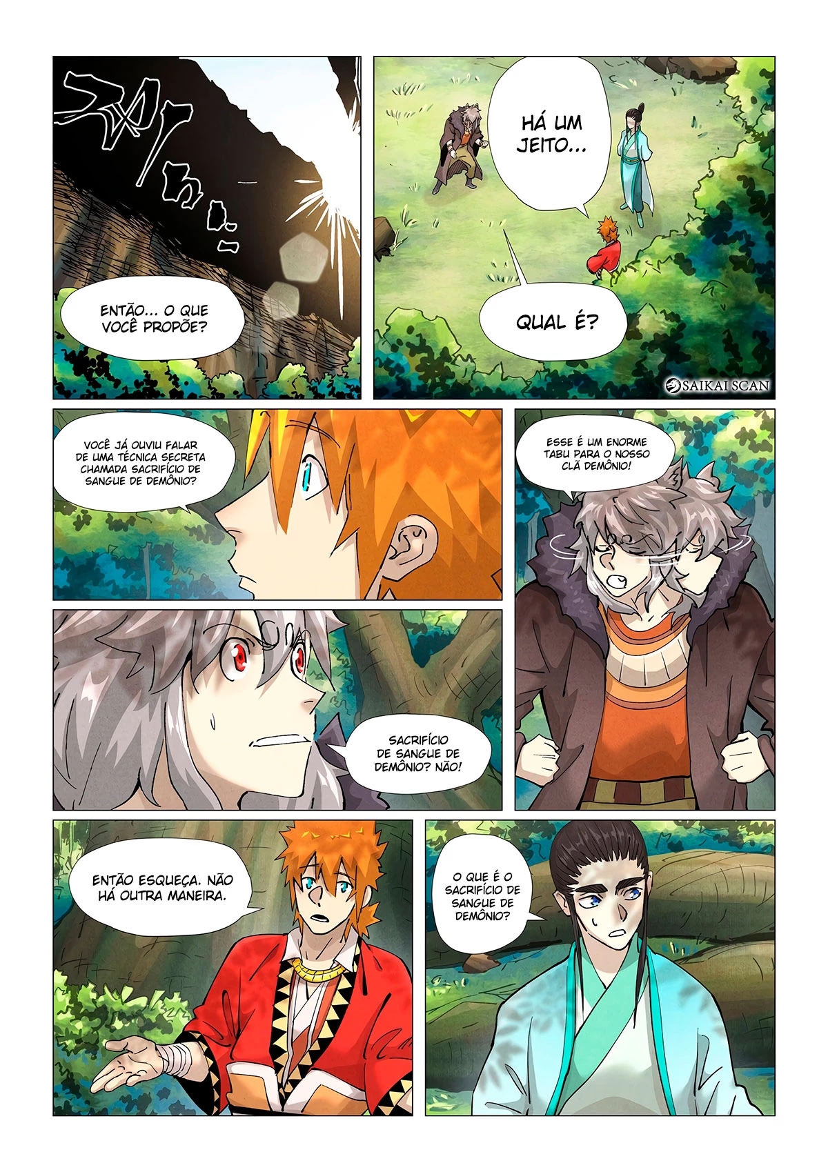 Read Contos de Demônios e Deuses PT Manga Online