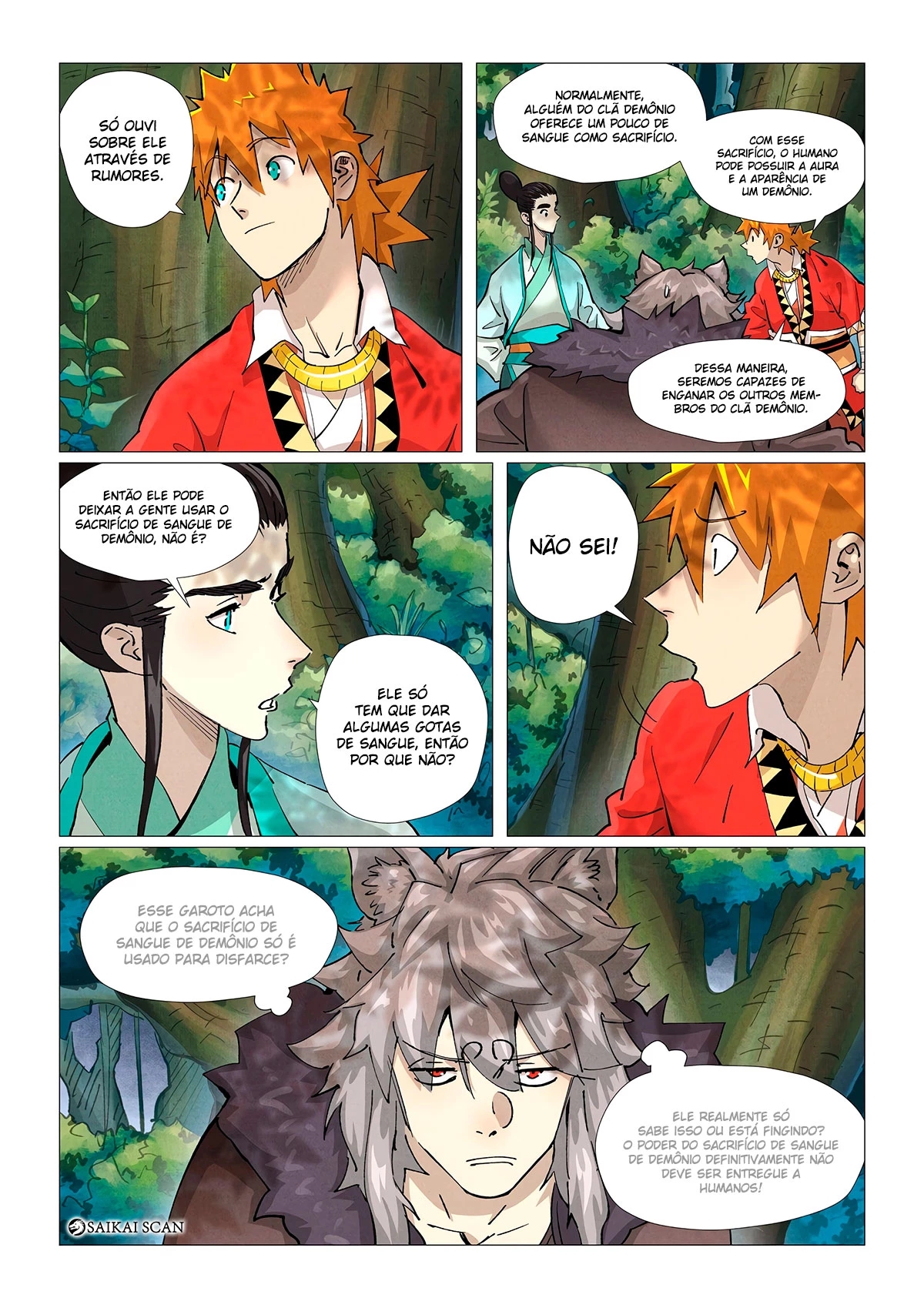 Read Contos de Demônios e Deuses PT Manga Online