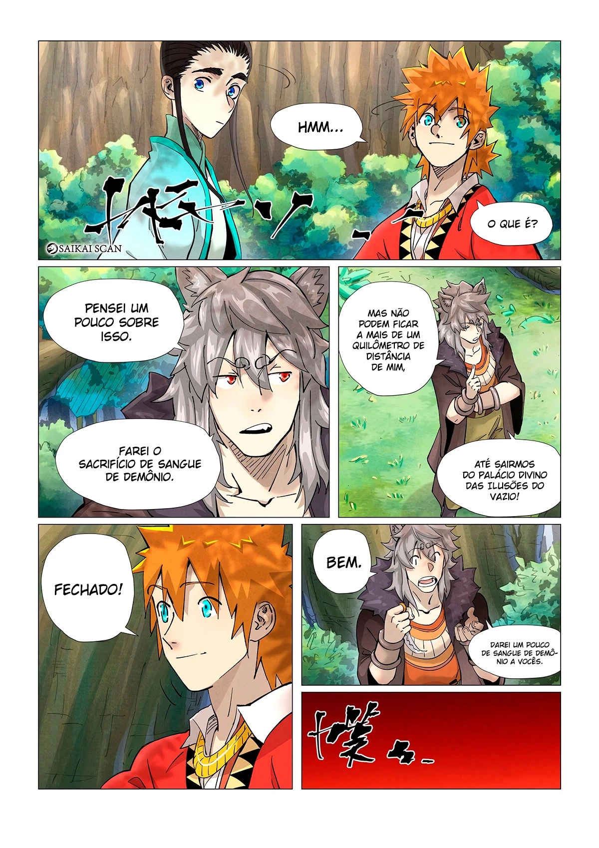 Read Contos de Demônios e Deuses PT Manga Online