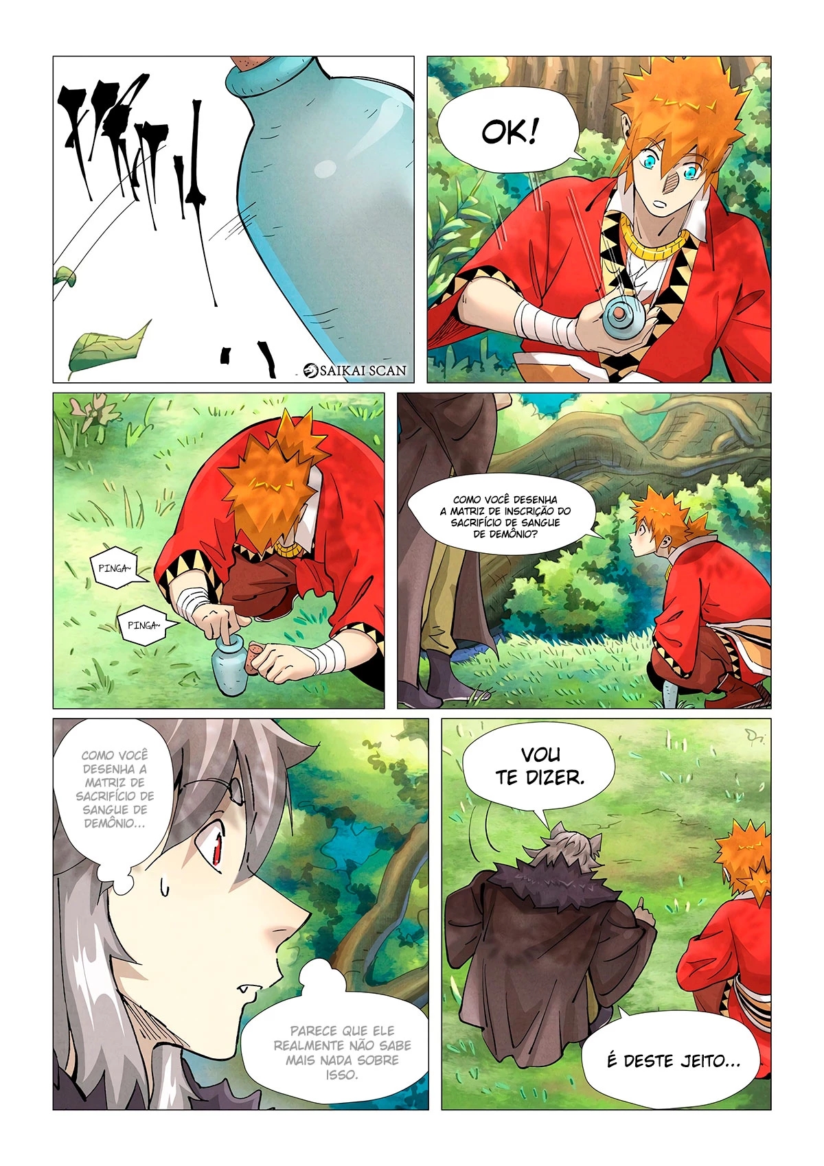 Read Contos de Demônios e Deuses PT Manga Online