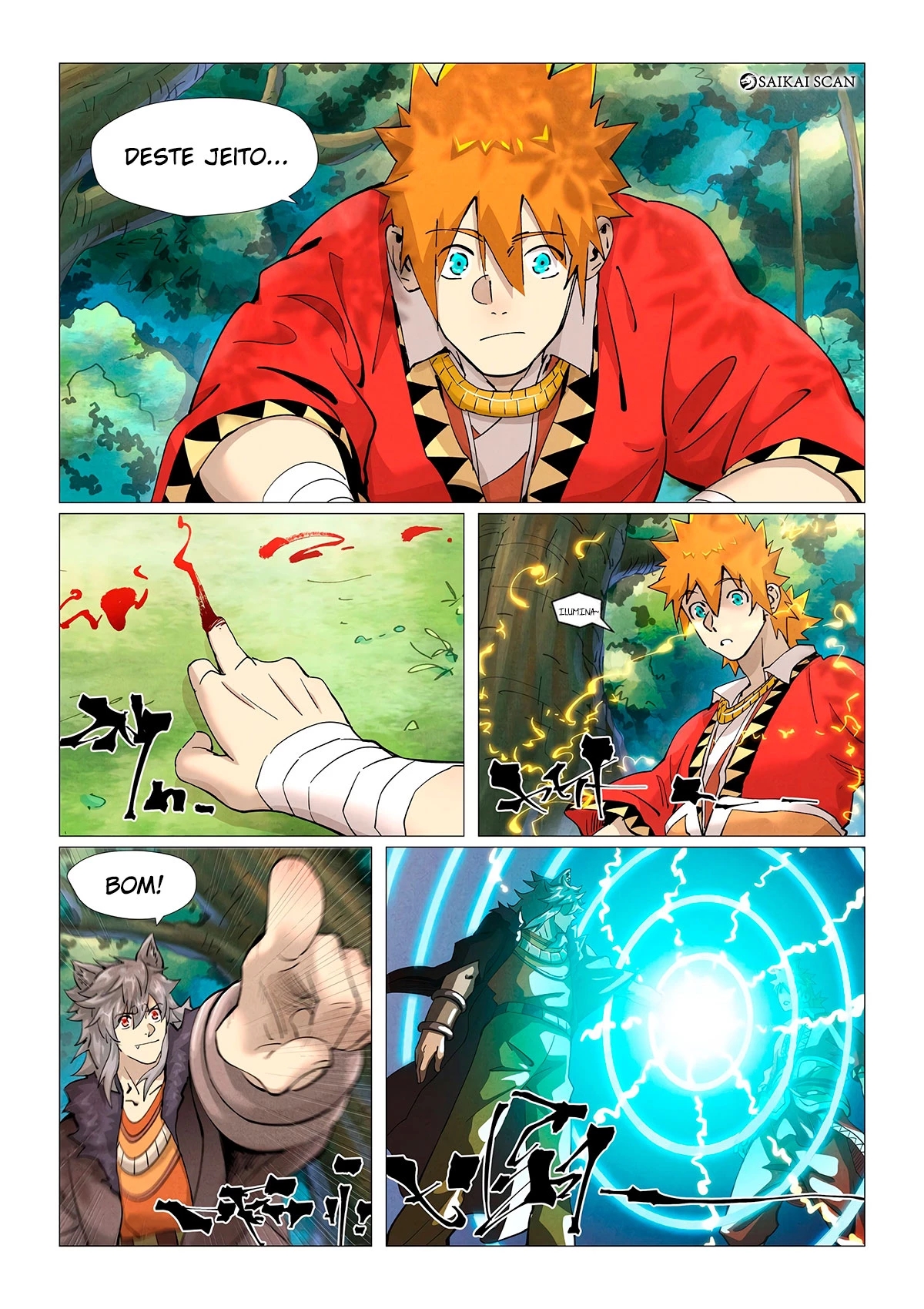 Read Contos de Demônios e Deuses PT Manga Online
