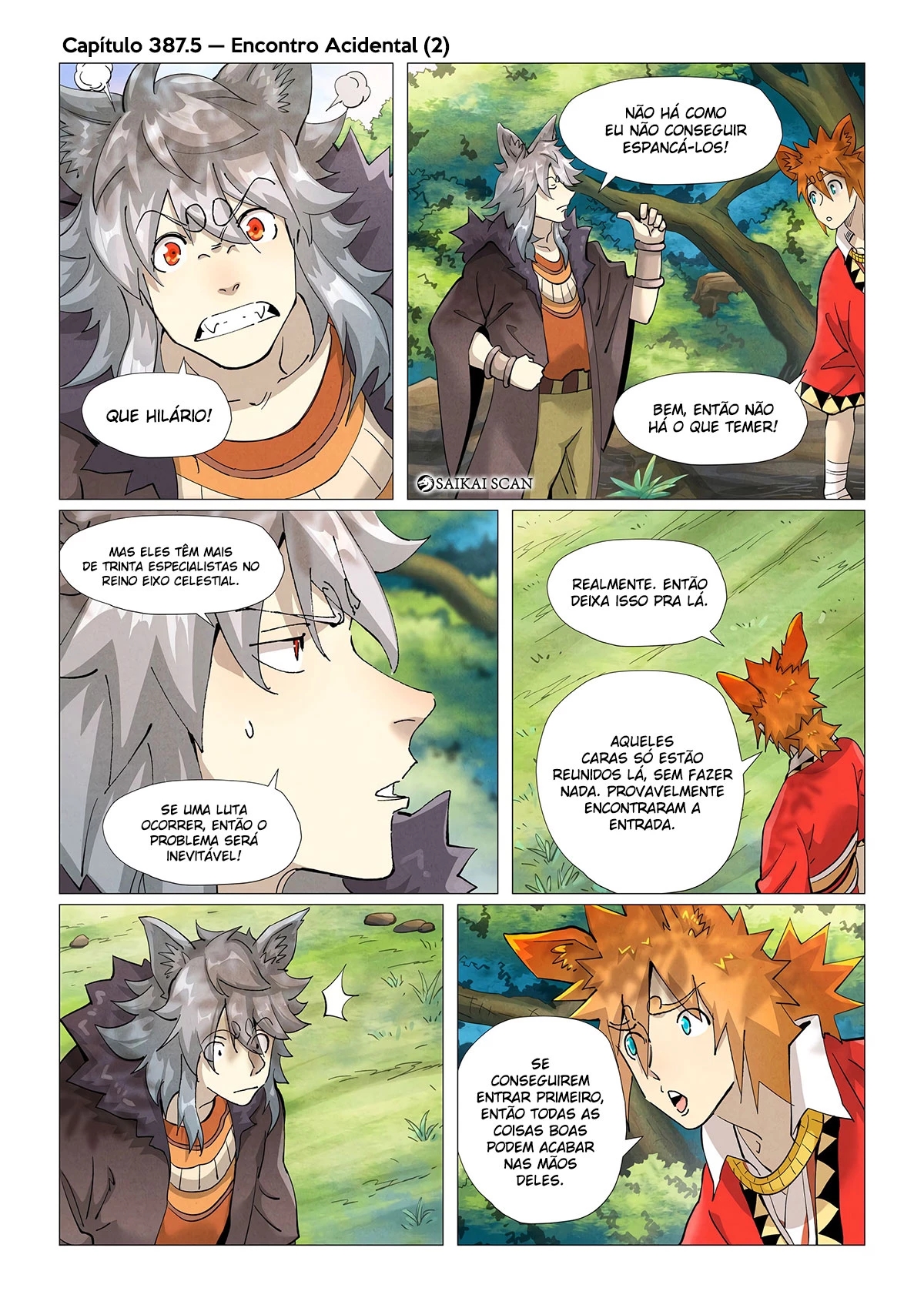 Read Contos de Demônios e Deuses PT Manga Online