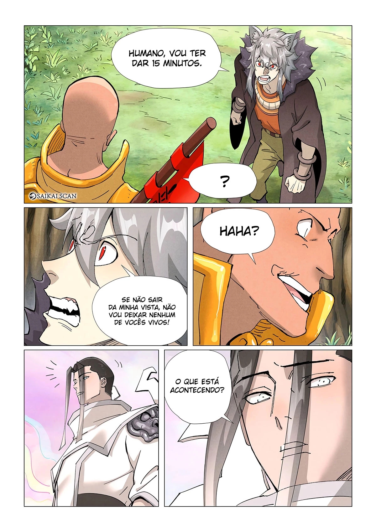 Read Contos de Demônios e Deuses PT Manga Online