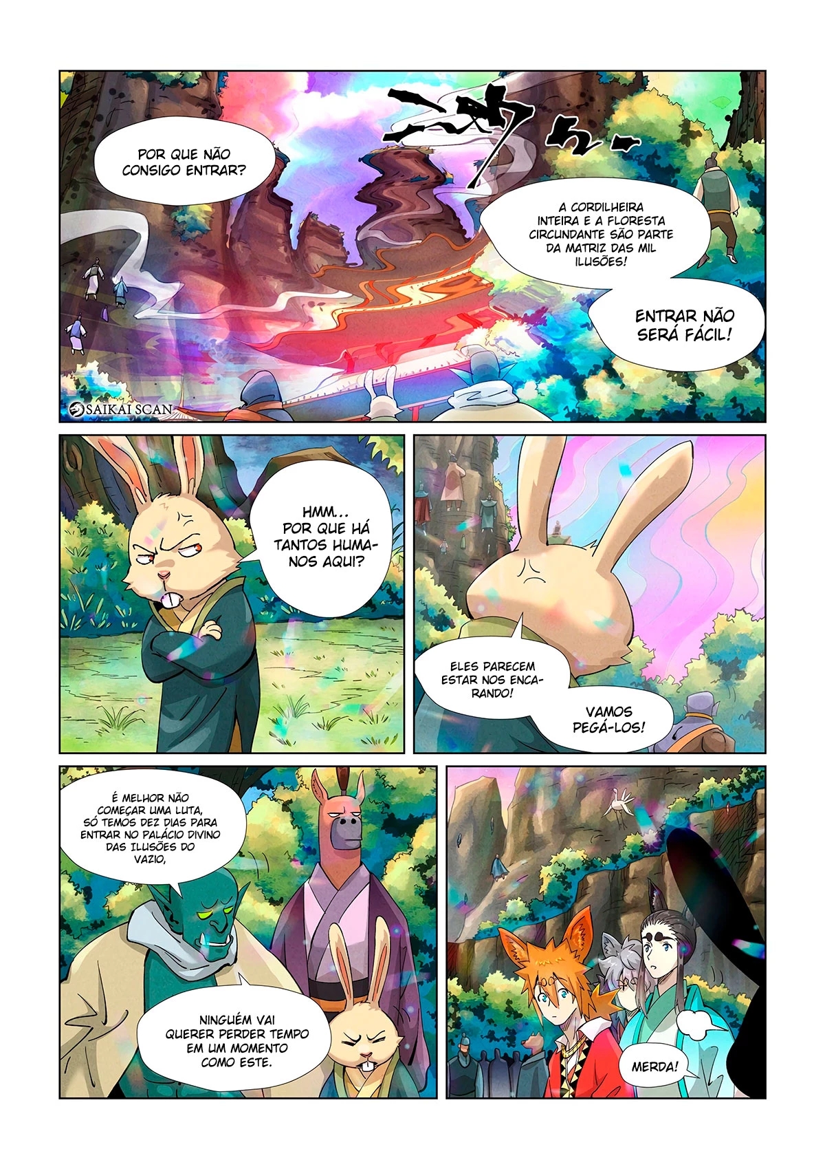 Read Contos de Demônios e Deuses PT Manga Online