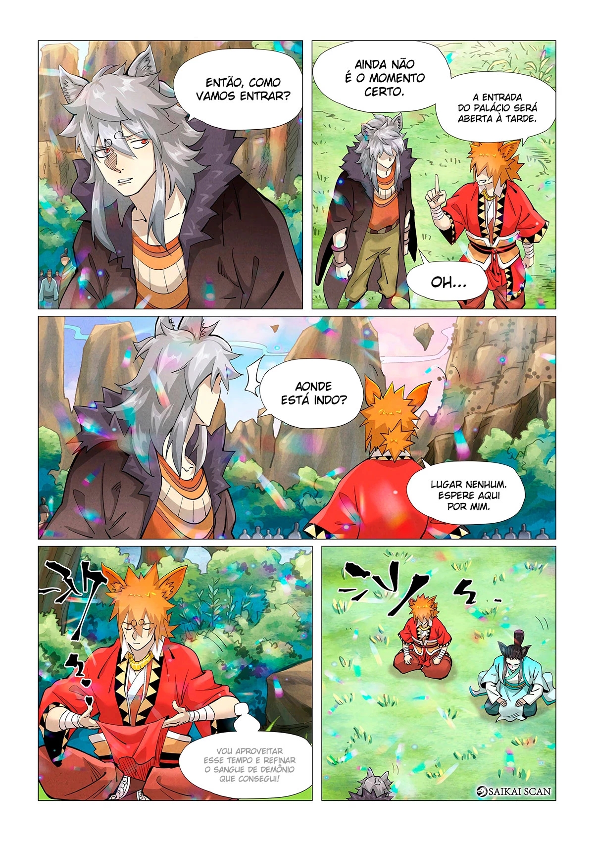Read Contos de Demônios e Deuses PT Manga Online