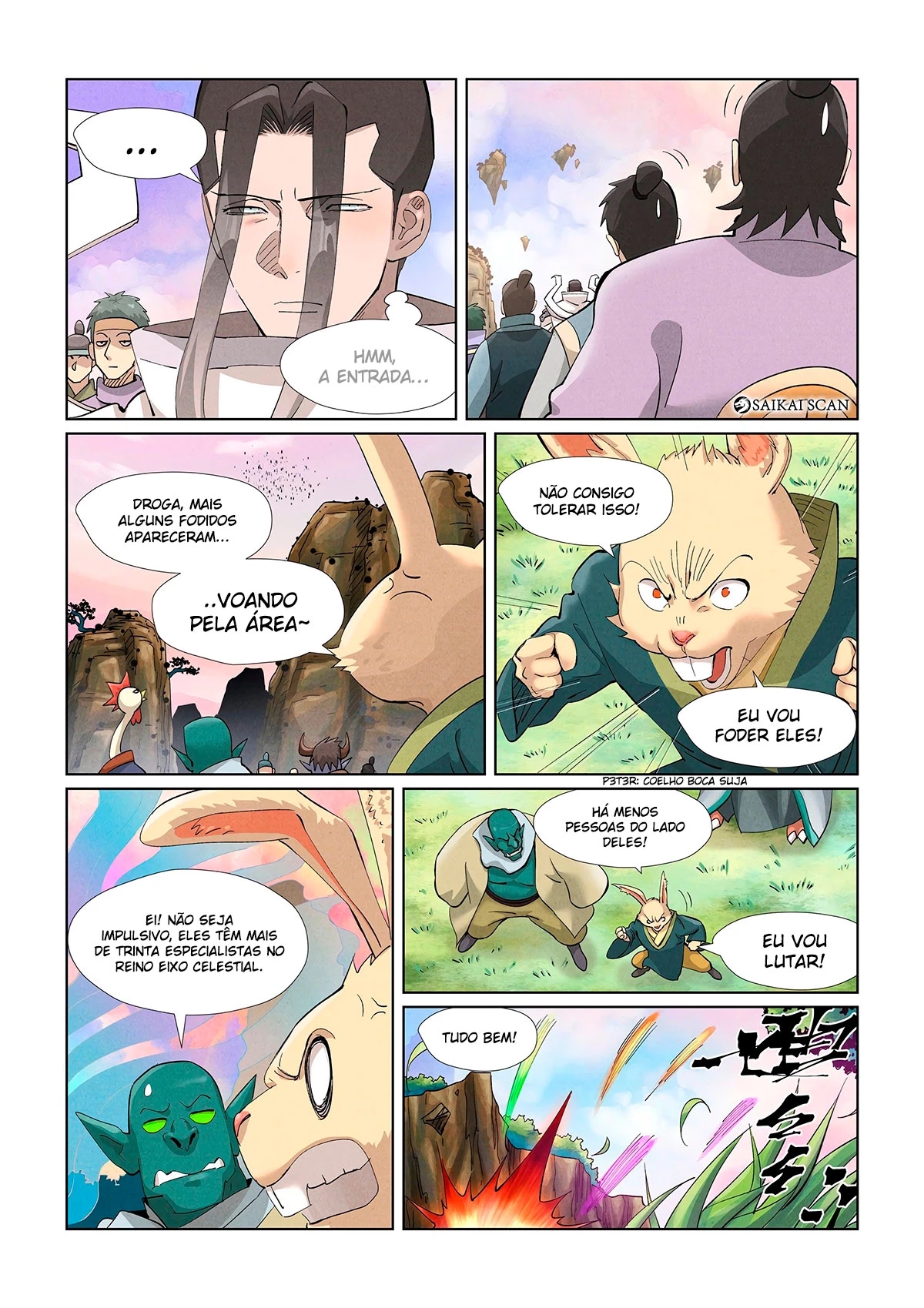 Read Contos de Demônios e Deuses PT Manga Online