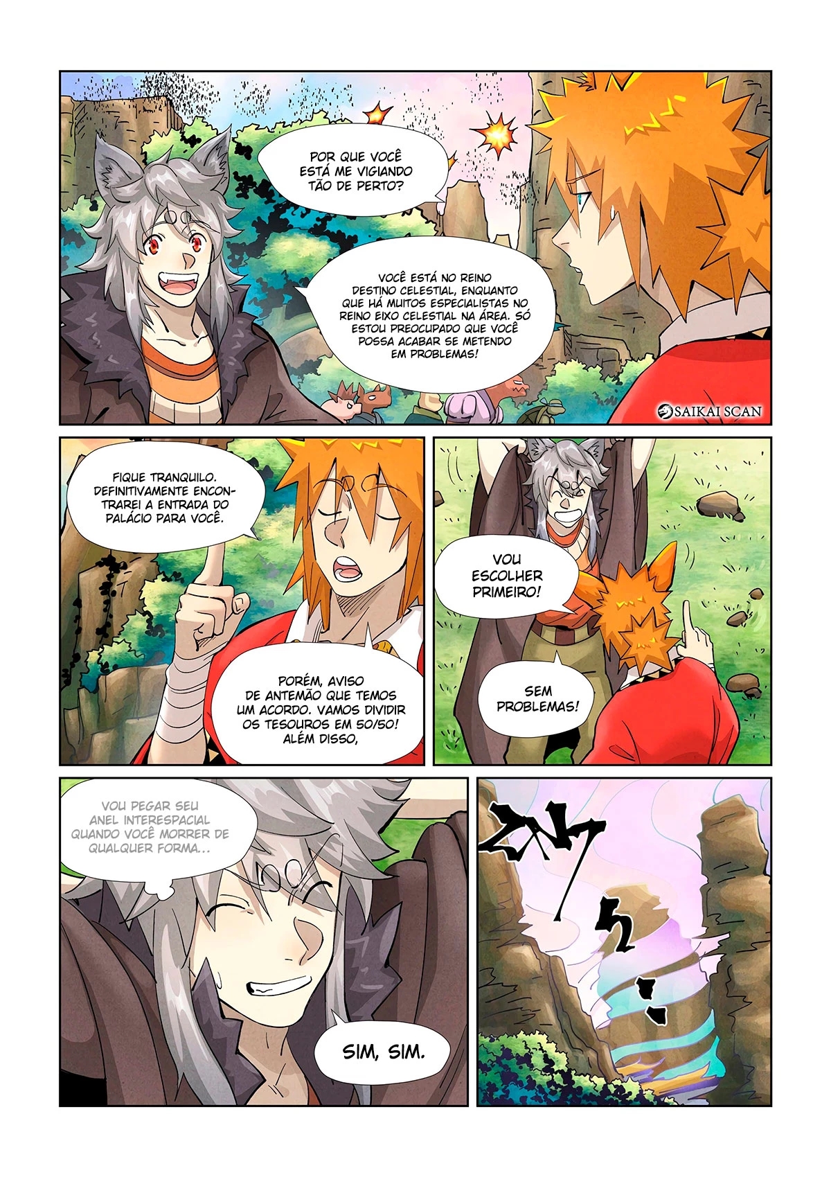 Read Contos de Demônios e Deuses PT Manga Online