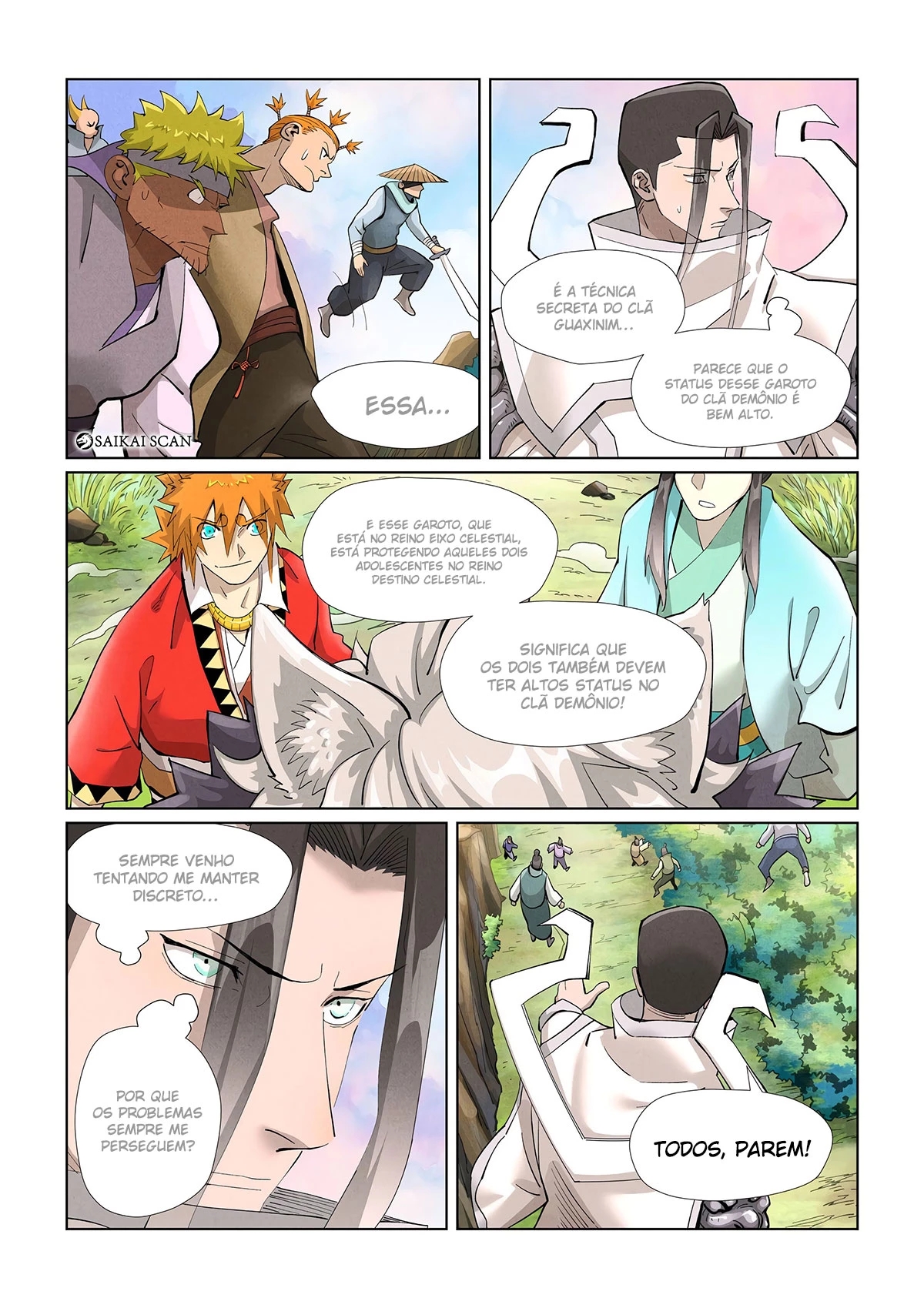 Read Contos de Demônios e Deuses PT Manga Online