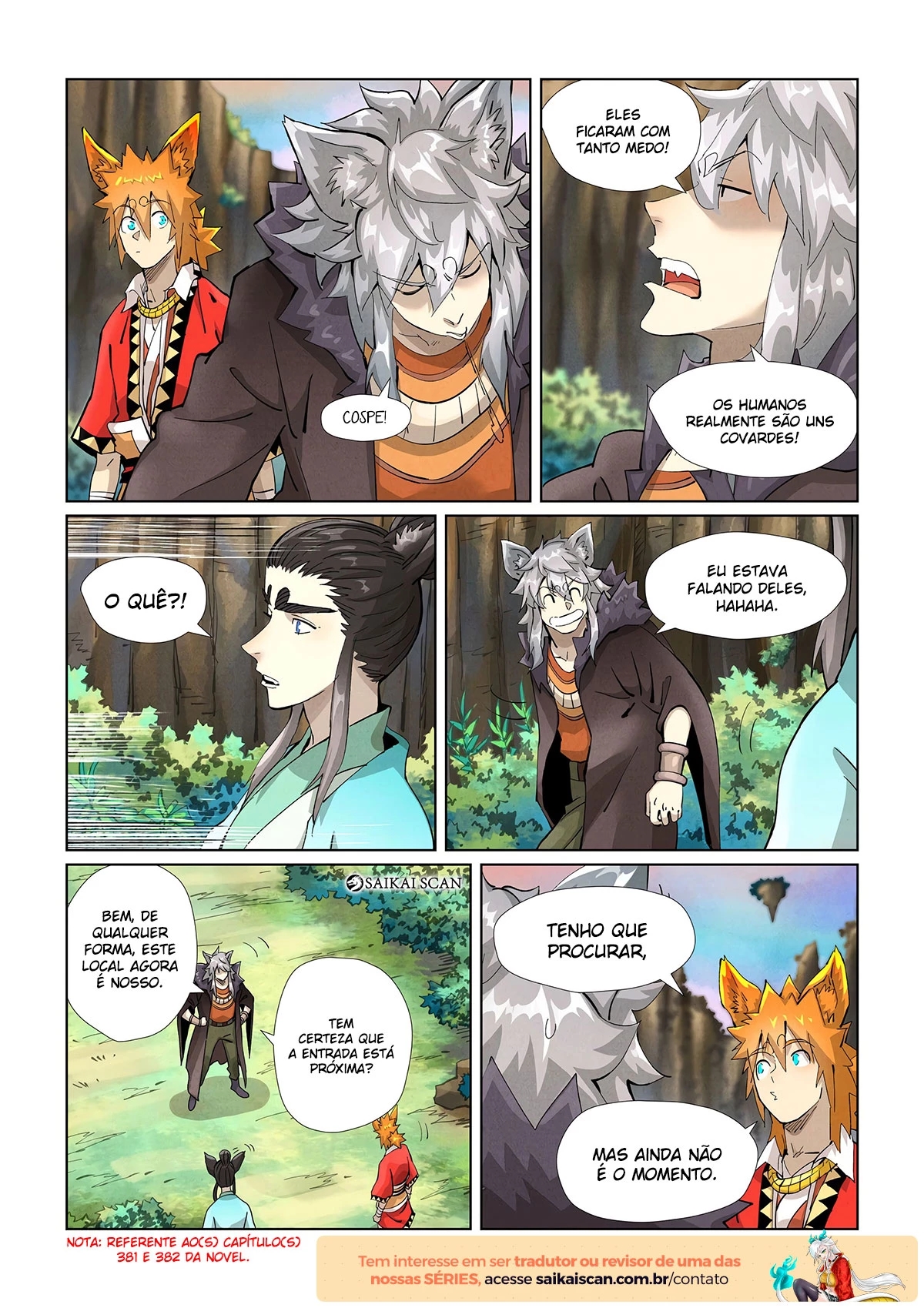 Read Contos de Demônios e Deuses PT Manga Online