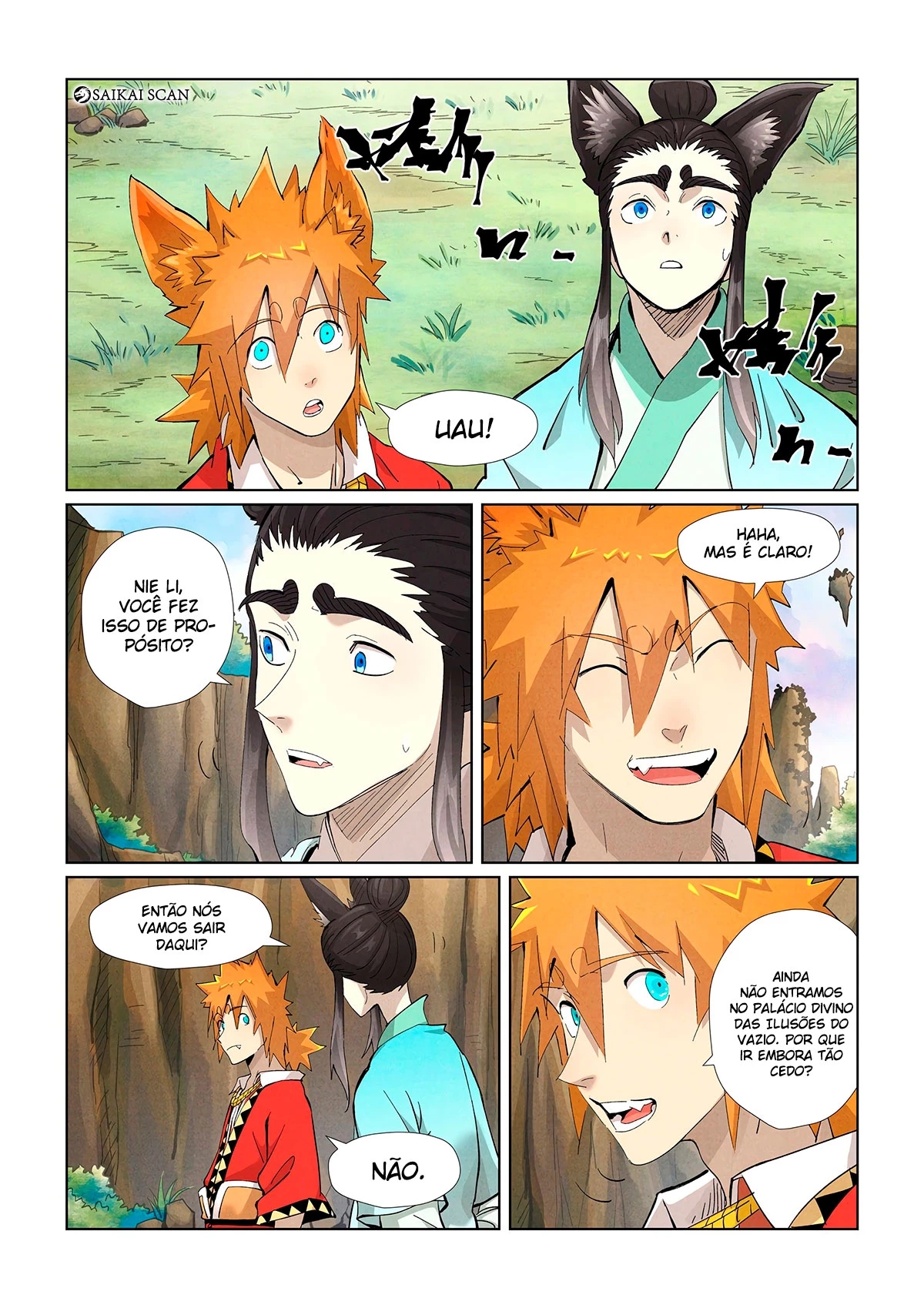 Read Contos de Demônios e Deuses PT Manga Online