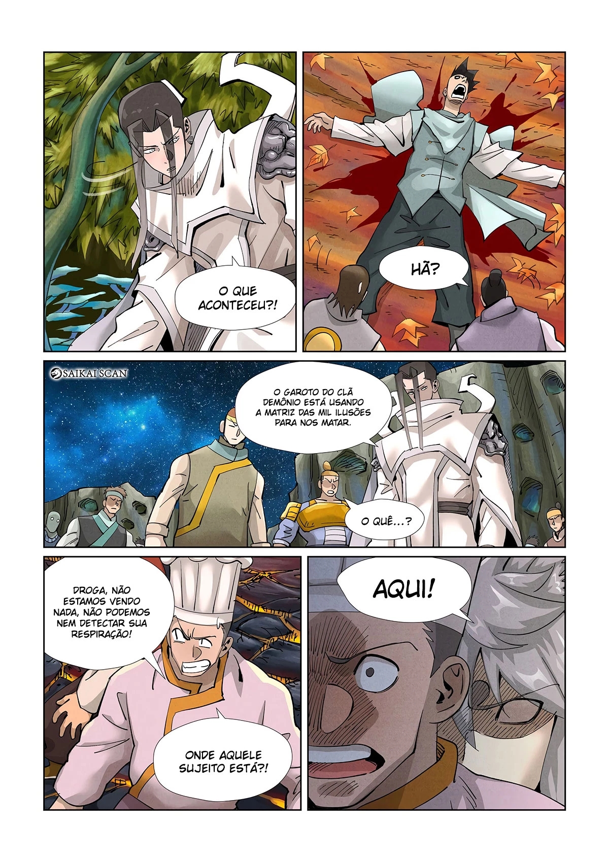 Read Contos de Demônios e Deuses PT Manga Online