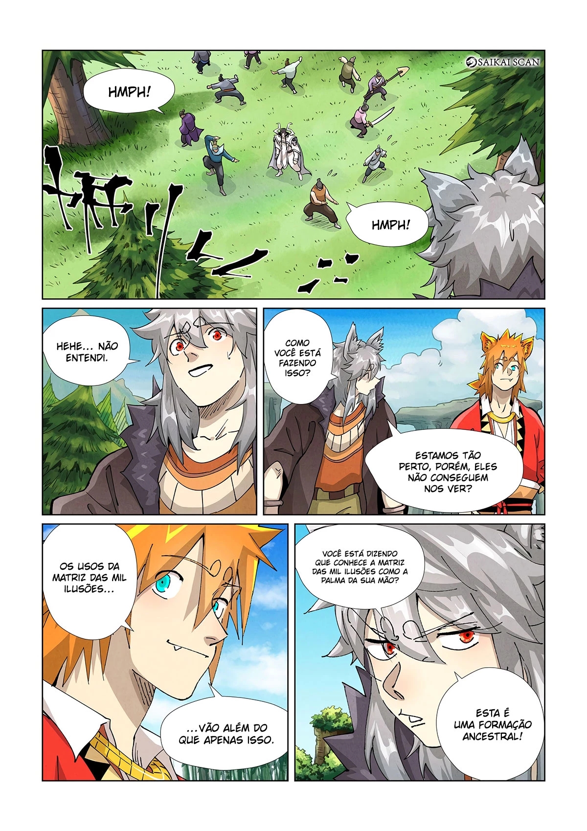 Read Contos de Demônios e Deuses PT Manga Online