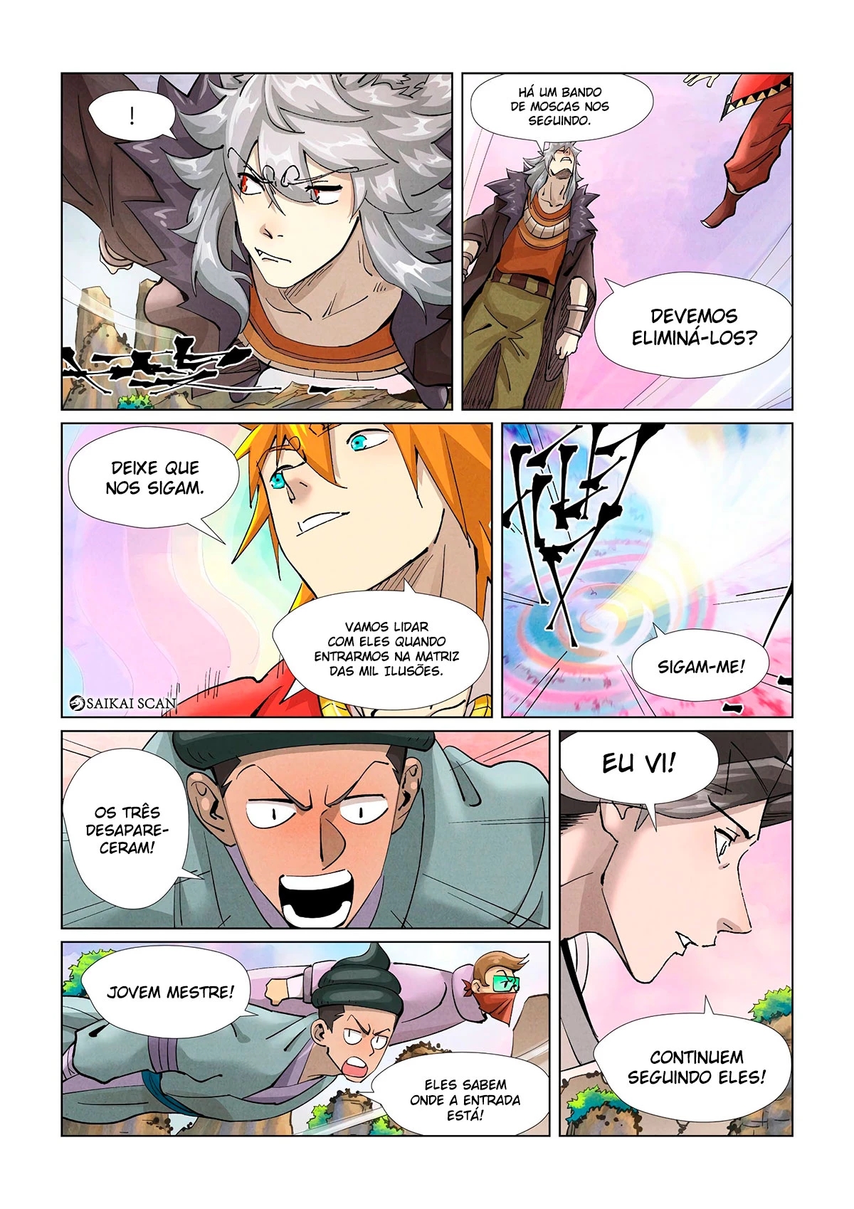 Read Contos de Demônios e Deuses PT Manga Online