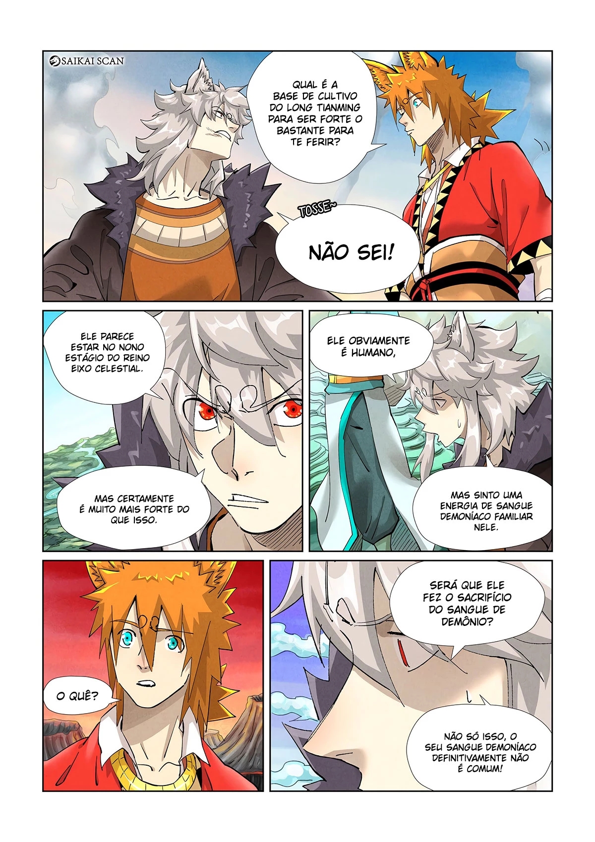 Read Contos de Demônios e Deuses PT Manga Online