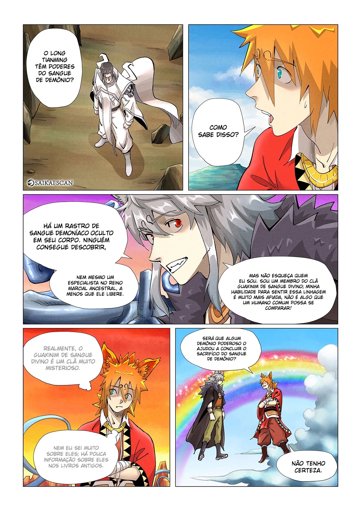 Read Contos de Demônios e Deuses PT Manga Online
