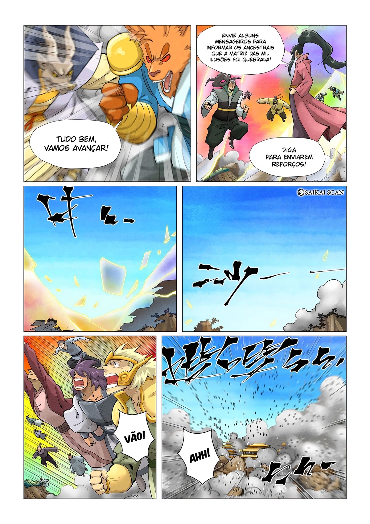 Read Contos de Demônios e Deuses PT Manga Online