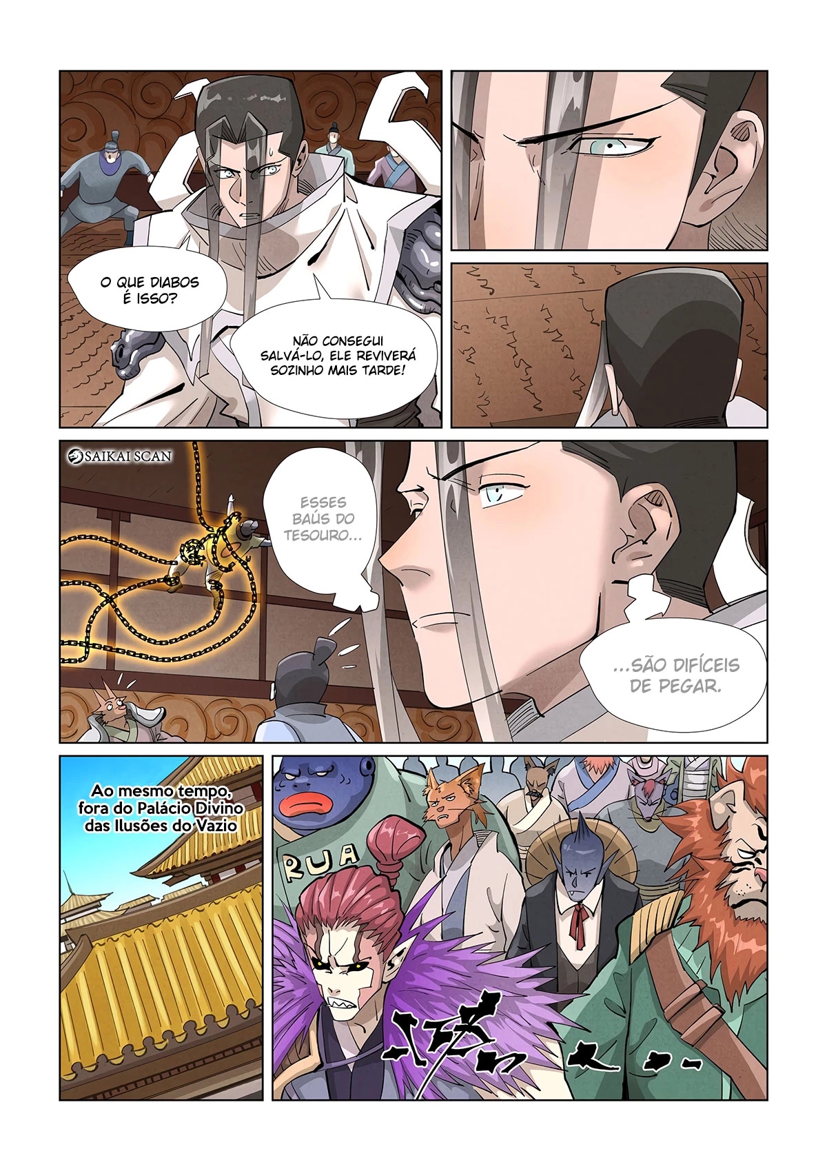 Read Contos de Demônios e Deuses PT Manga Online